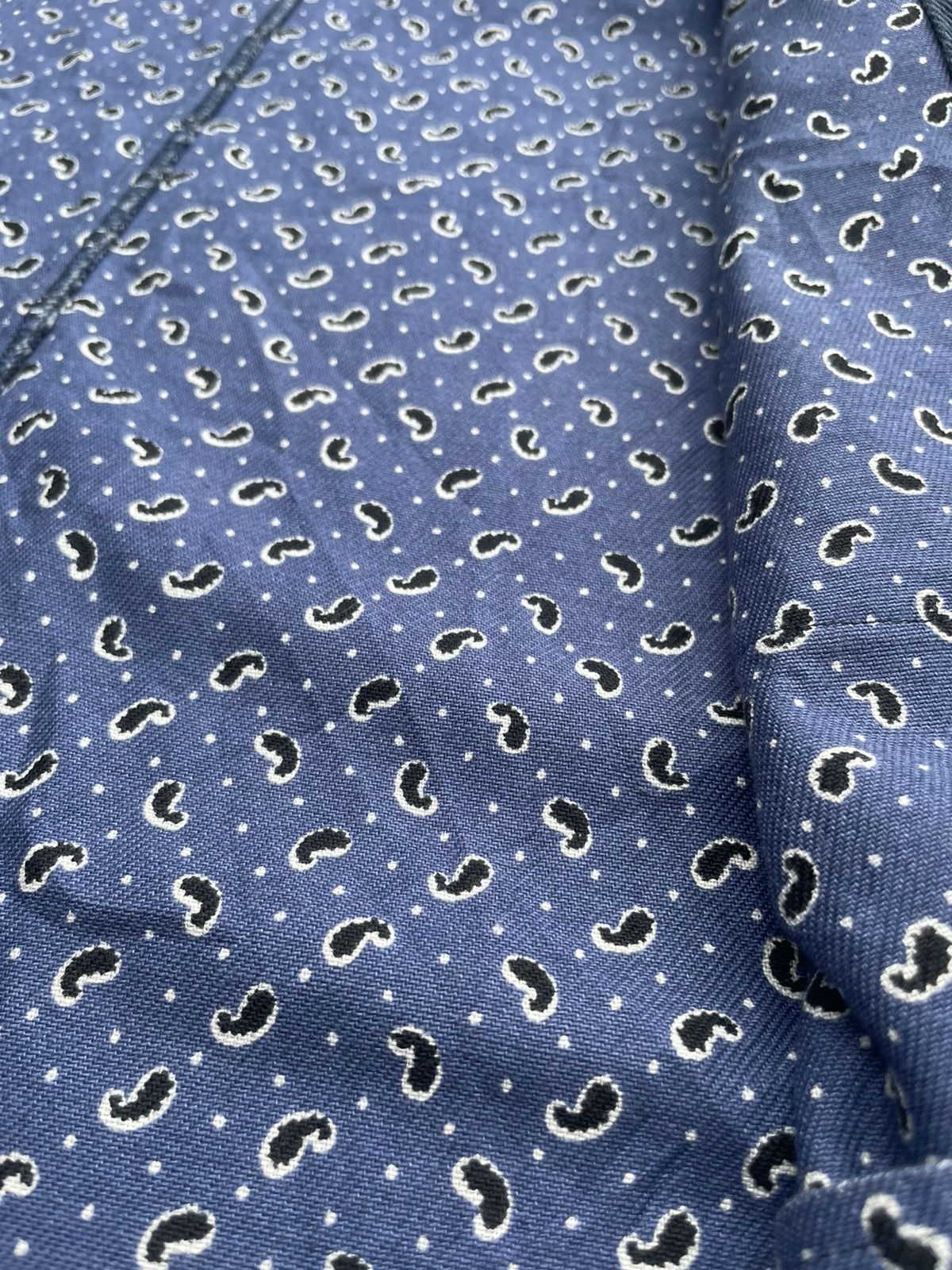 Japanese Brand The Blue Paisley Work Shirt Size US L / EU 52-54 / 3 - 9 Thumbnail