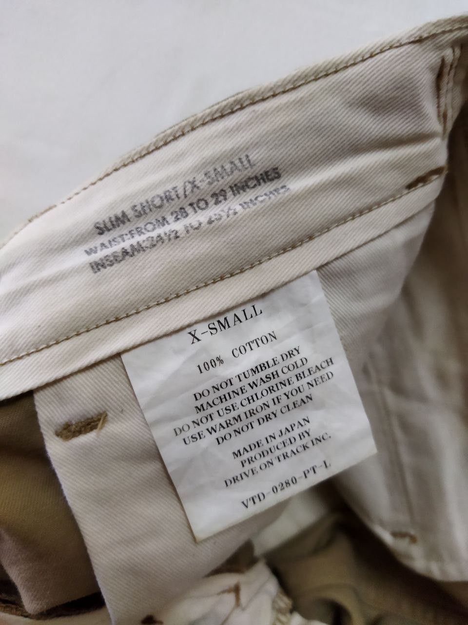 *A VONTADE Japanese A Vontade Slim Short Pants Size US 30 / EU 46 - 6 Thumbnail