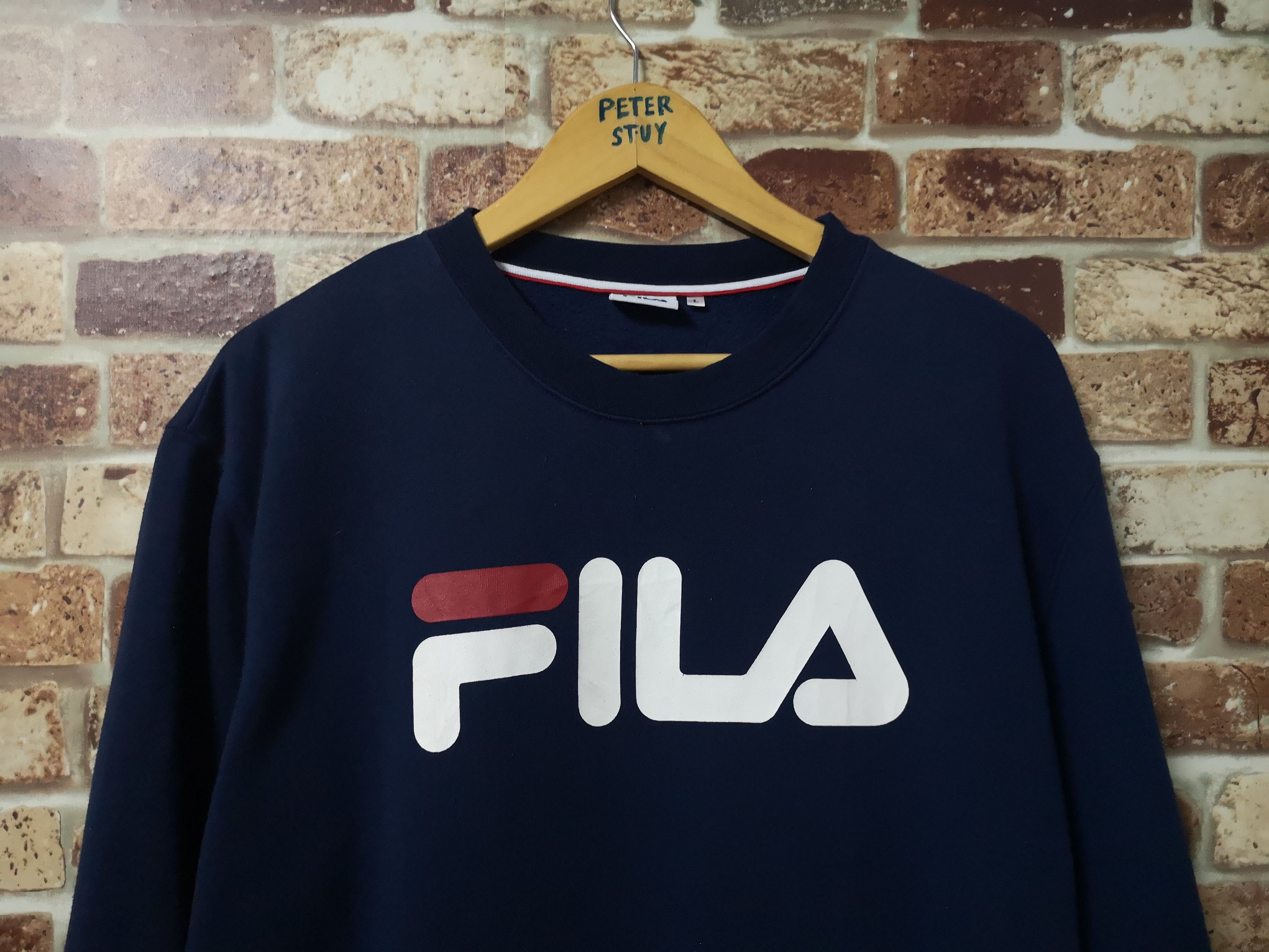 Fila Fila Big Logo Sweatshirt Size US L / EU 52-54 / 3 - 2 Thumbnail