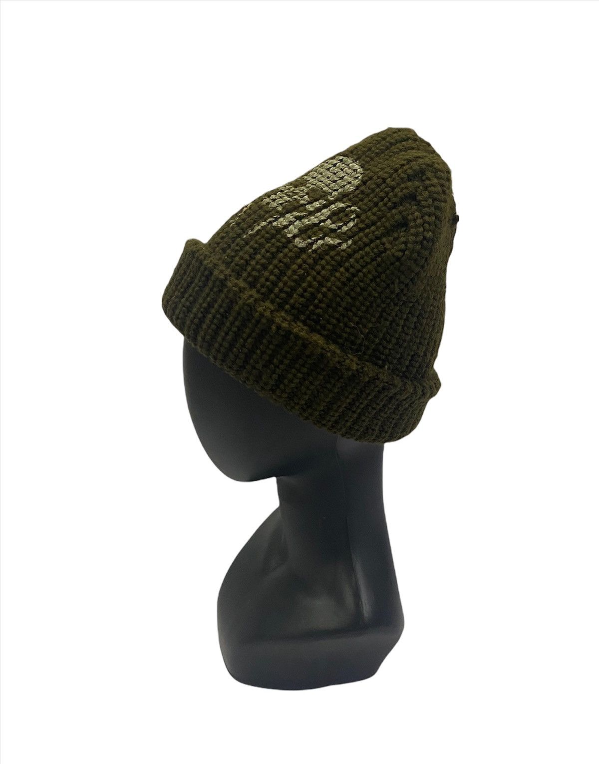 Vintage Street Fashion Skulls Knit Beanie Size ONE SIZE - 3 Thumbnail