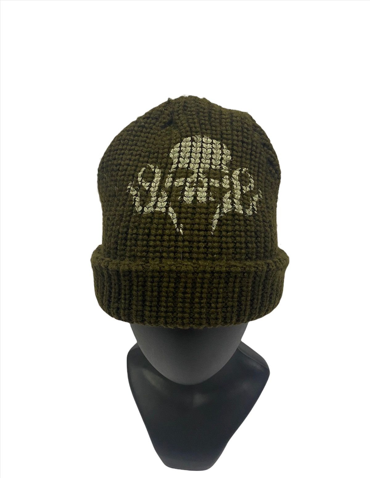 Vintage Street Fashion Skulls Knit Beanie Size ONE SIZE - 2 Thumbnail
