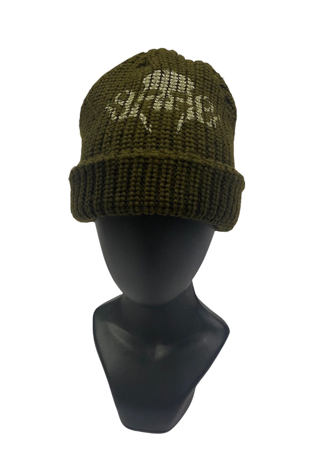 Vintage Street Fashion Skulls Knit Beanie Size ONE SIZE - 1 Thumbnail