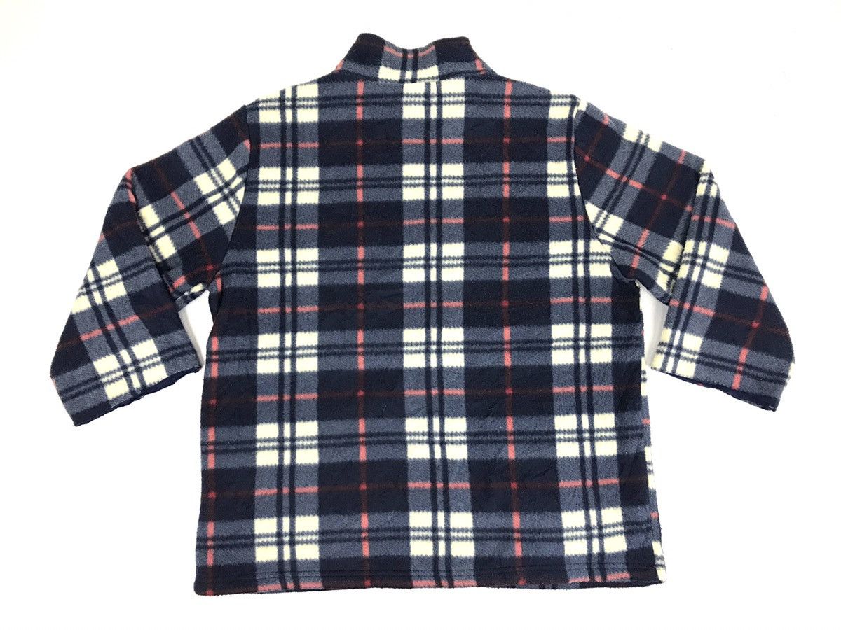 Japanese Brand × Vintage Black Marico Fleece Jacket Checked Pocket Style Streetwear Size US M / EU 48-50 / 2 - 2 Thumbnail