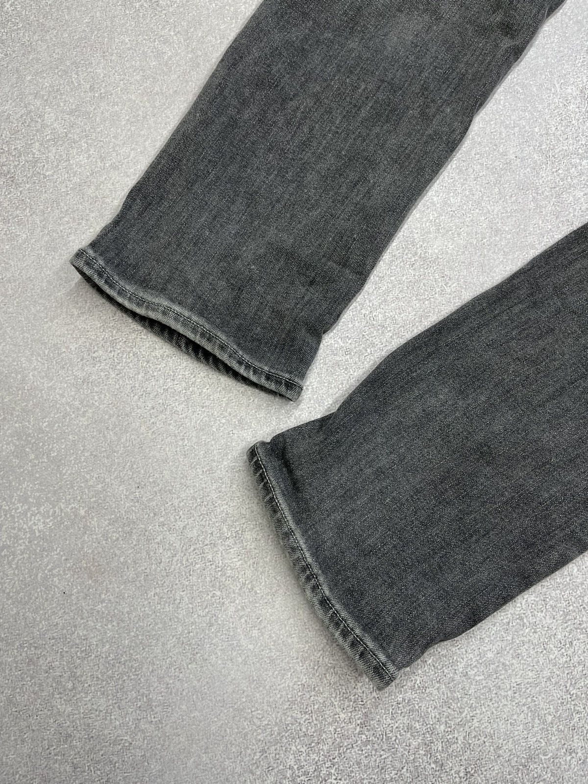 True Religion True Religion Rocco Moto SE Denim Jeans Grey Bike Size US 34 / EU 50 - 8 Thumbnail