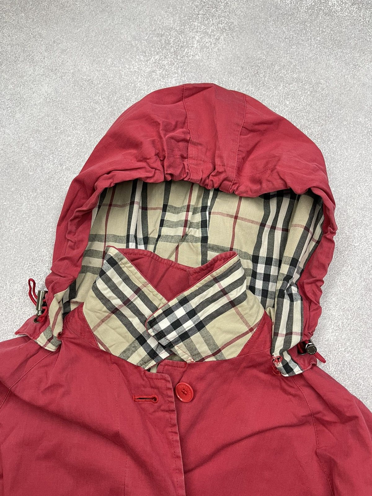 Burberry Vintage Burberry London Trench Coat Jacket Womens Y2K Size L / US 10 / IT 46 - 6 Thumbnail