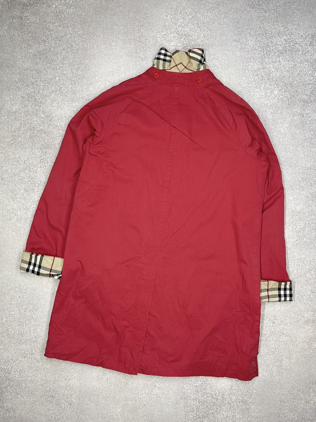 Burberry Vintage Burberry London Trench Coat Jacket Womens Y2K Size L / US 10 / IT 46 - 4 Thumbnail