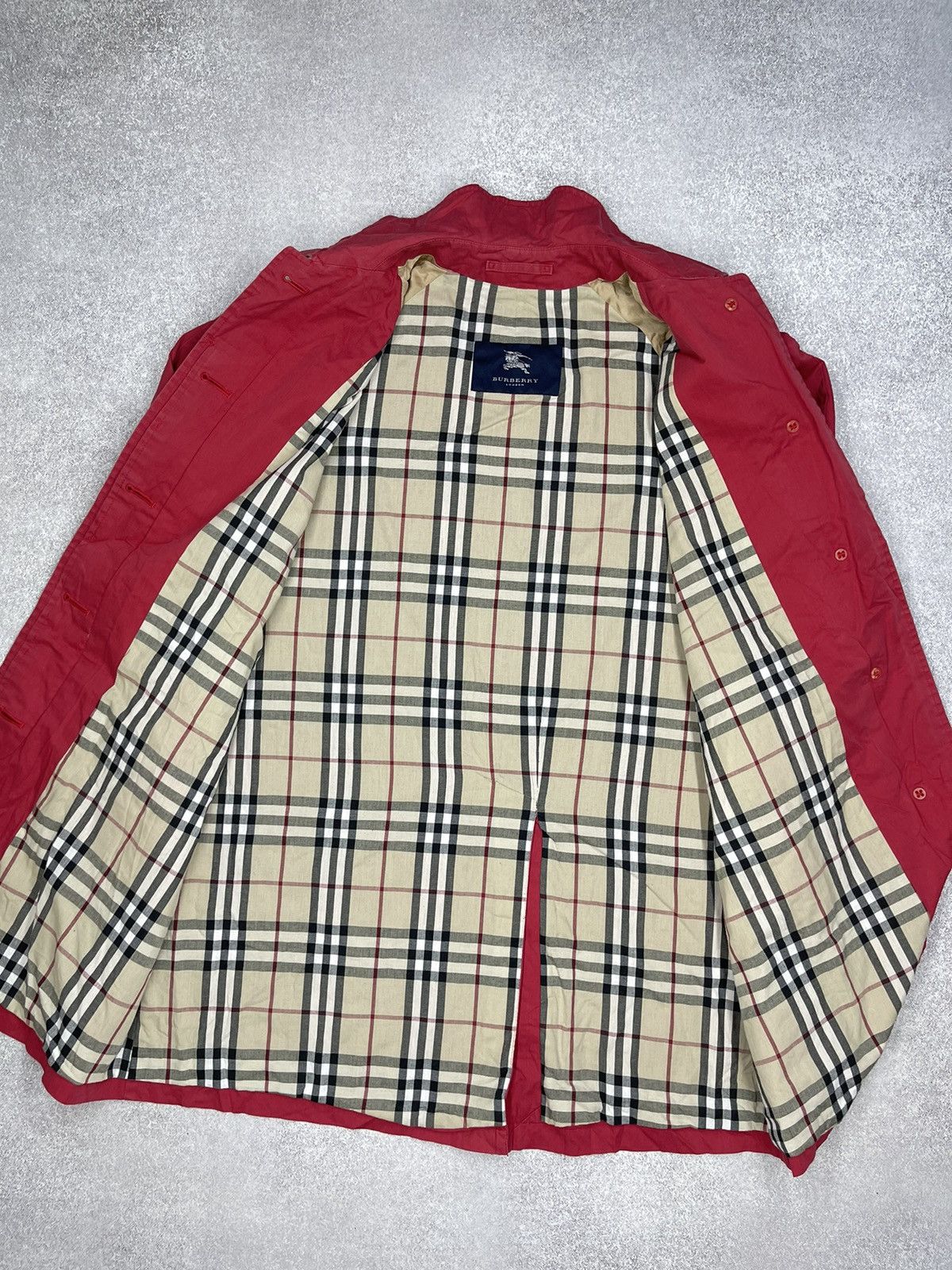 Burberry Vintage Burberry London Trench Coat Jacket Womens Y2K Size L / US 10 / IT 46 - 5 Thumbnail