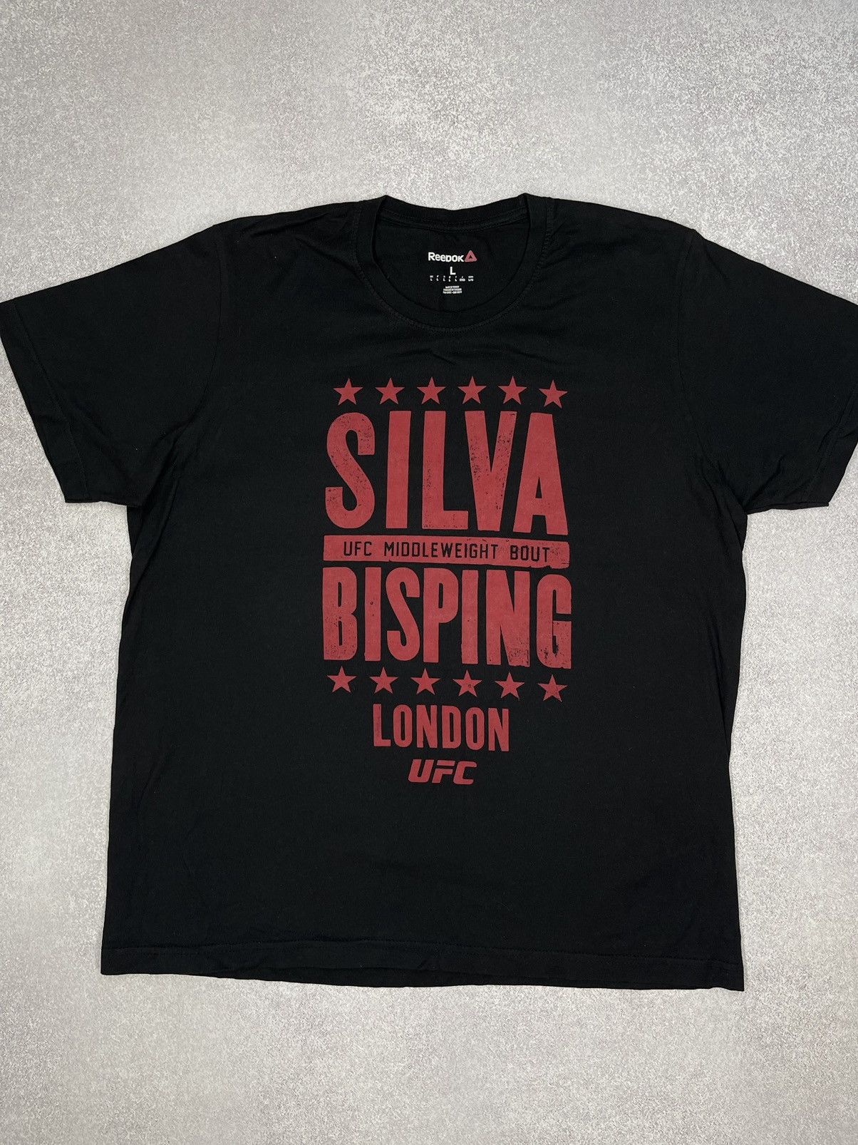 Reebok Vintage Reebok UFC Bisping Silva MMA Y2K Fighter Size US L / EU 52-54 / 3 - 2 Thumbnail