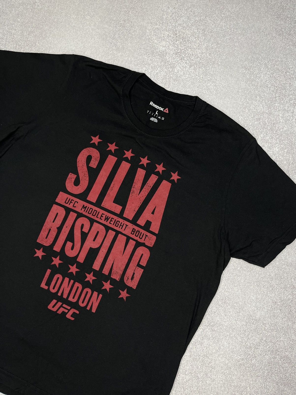Reebok Vintage Reebok UFC Bisping Silva MMA Y2K Fighter Size US L / EU 52-54 / 3 - 3 Thumbnail