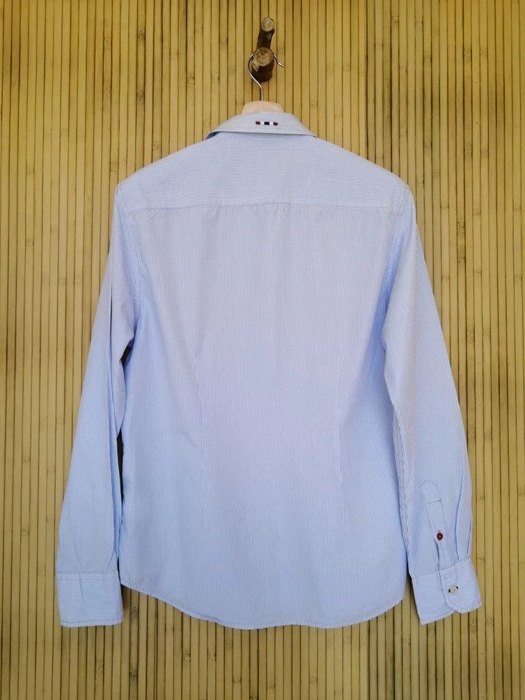 Napapijri NAPAPIJRI Slim Fit Stripe Shirt Size US L / EU 52-54 / 3 - 6 Thumbnail