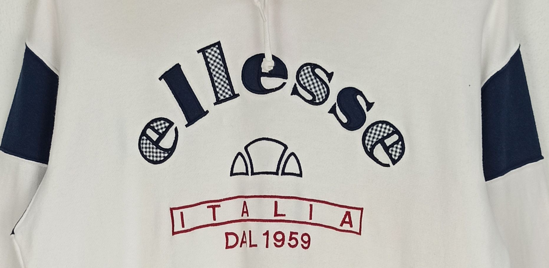 Ellesse Vintage Ellesse Hoodie Big Logo Embroidered Size US L / EU 52-54 / 3 - 2 Thumbnail