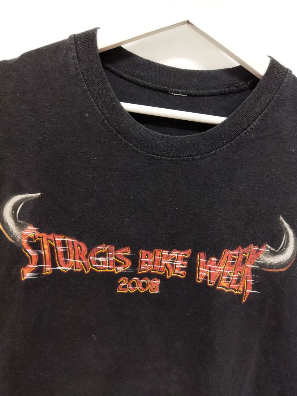 Vintage Vintage STURGIS Bike Week Sleeveless Size US XL / EU 56 / 4 - 4 Thumbnail
