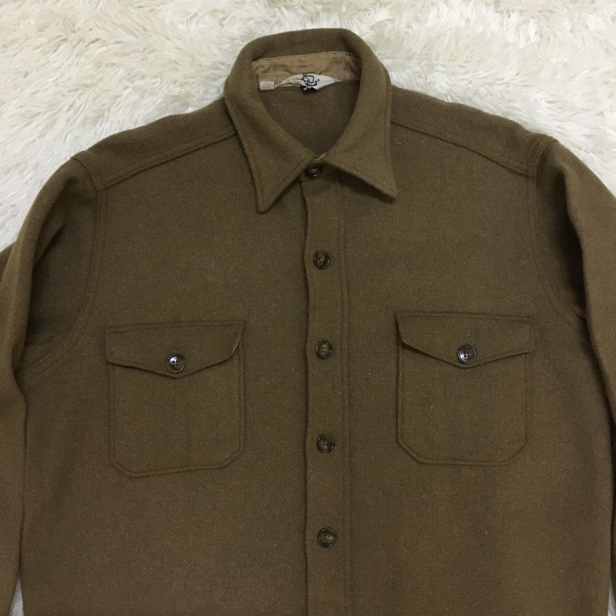 Vintage × Woolrich Woolen Mills Vintage Woolrich Chamois Shirt Size US M / EU 48-50 / 2 - 6 Thumbnail