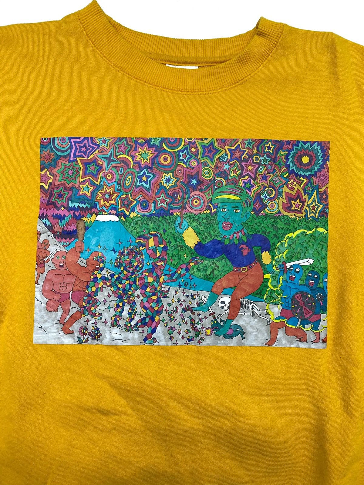 Japanese Brand × Vintage Vintage Art Print Crewneck Size US L / EU 52-54 / 3 - 2 Thumbnail