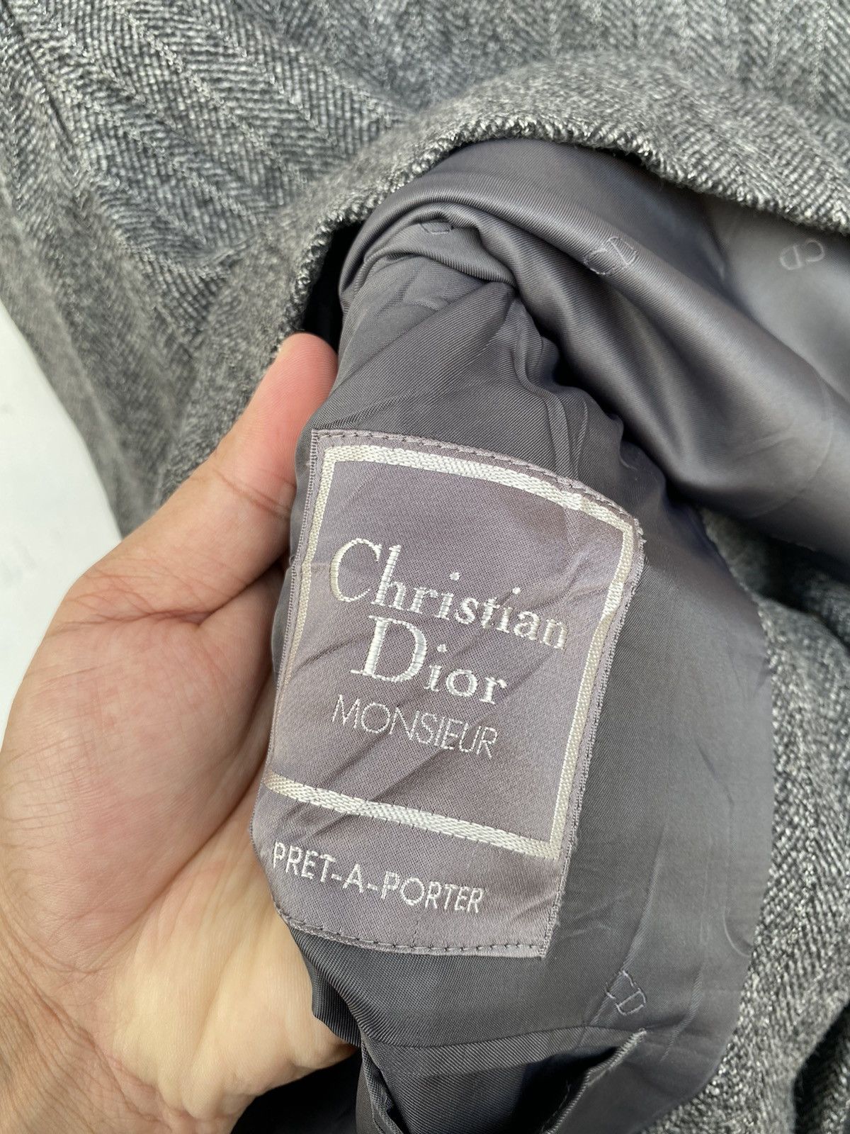 Christian Dior Monsieur Christian Dior Blazer Jacket Size 42R - 5 Thumbnail