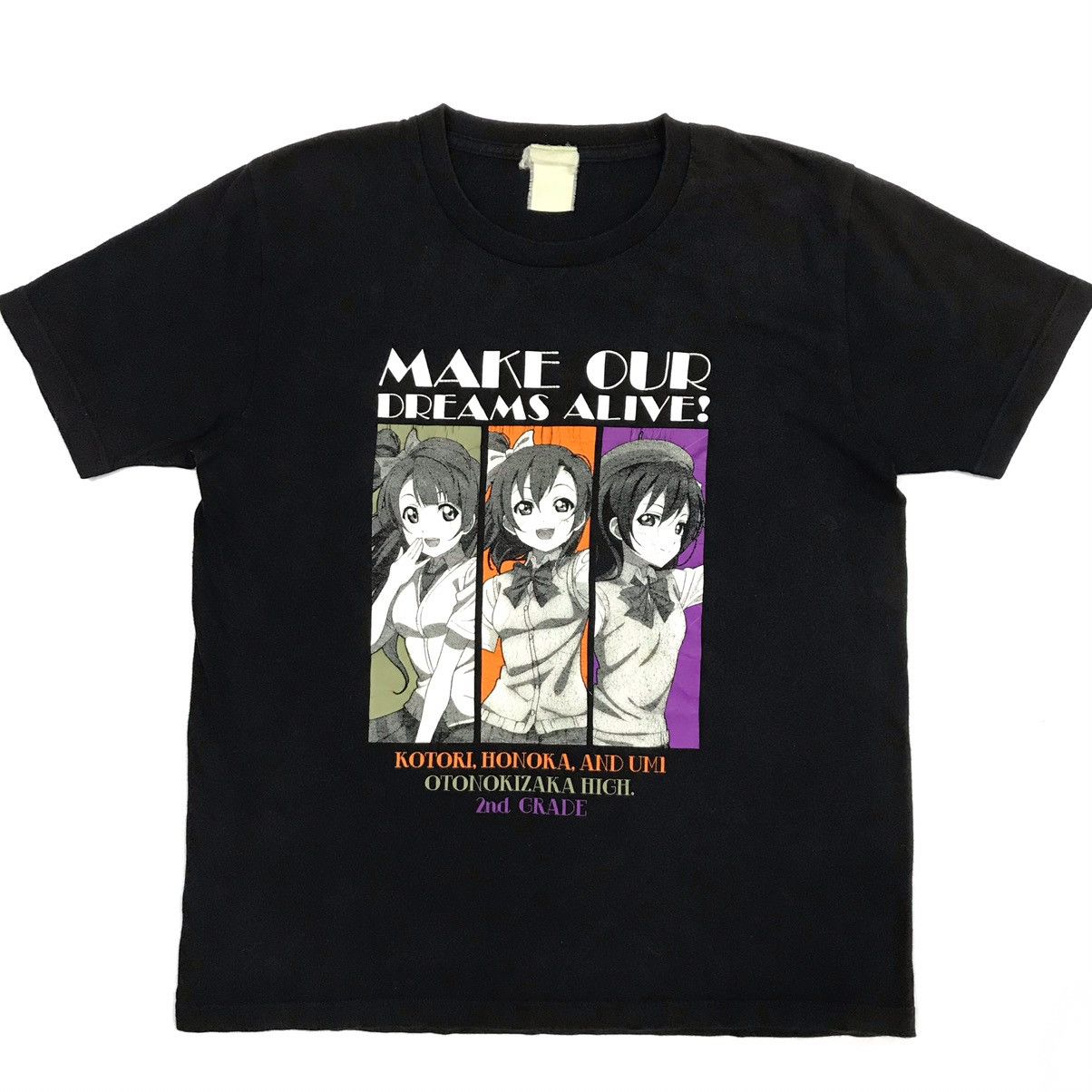 image of Anima x Vintage Cospa Love Live Make Our Dream Alive Katori,hanako,umi Anime in Black (Size Large)