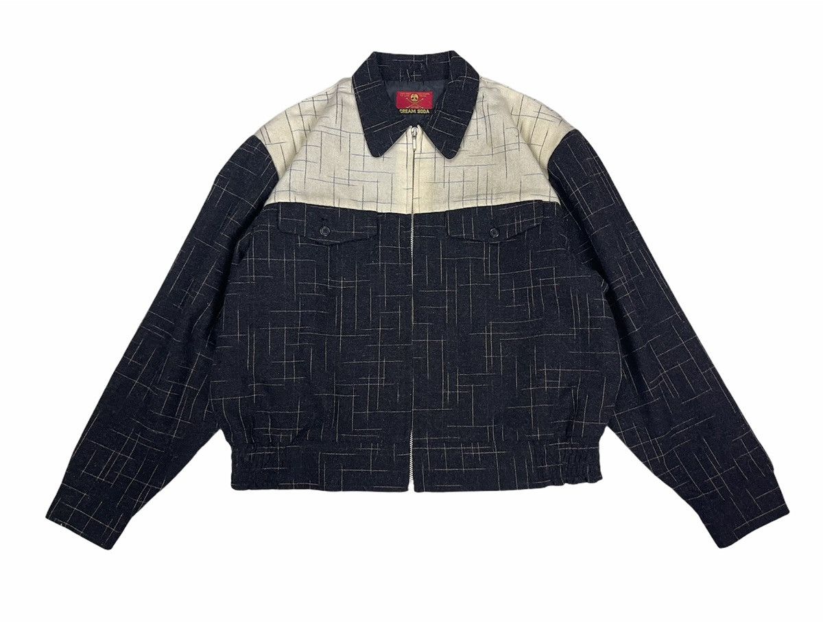 Japanese Brand CREAM SODA WOOL ZIPPER JACKET Size US L / EU 52-54 / 3 - 3 Thumbnail