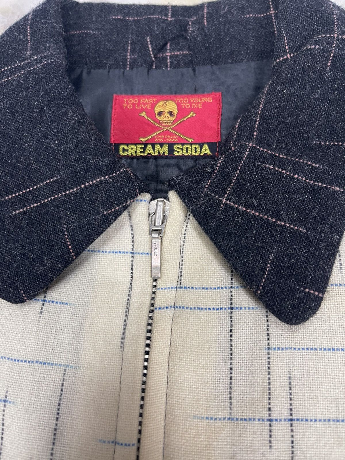 Japanese Brand CREAM SODA WOOL ZIPPER JACKET Size US L / EU 52-54 / 3 - 8 Thumbnail