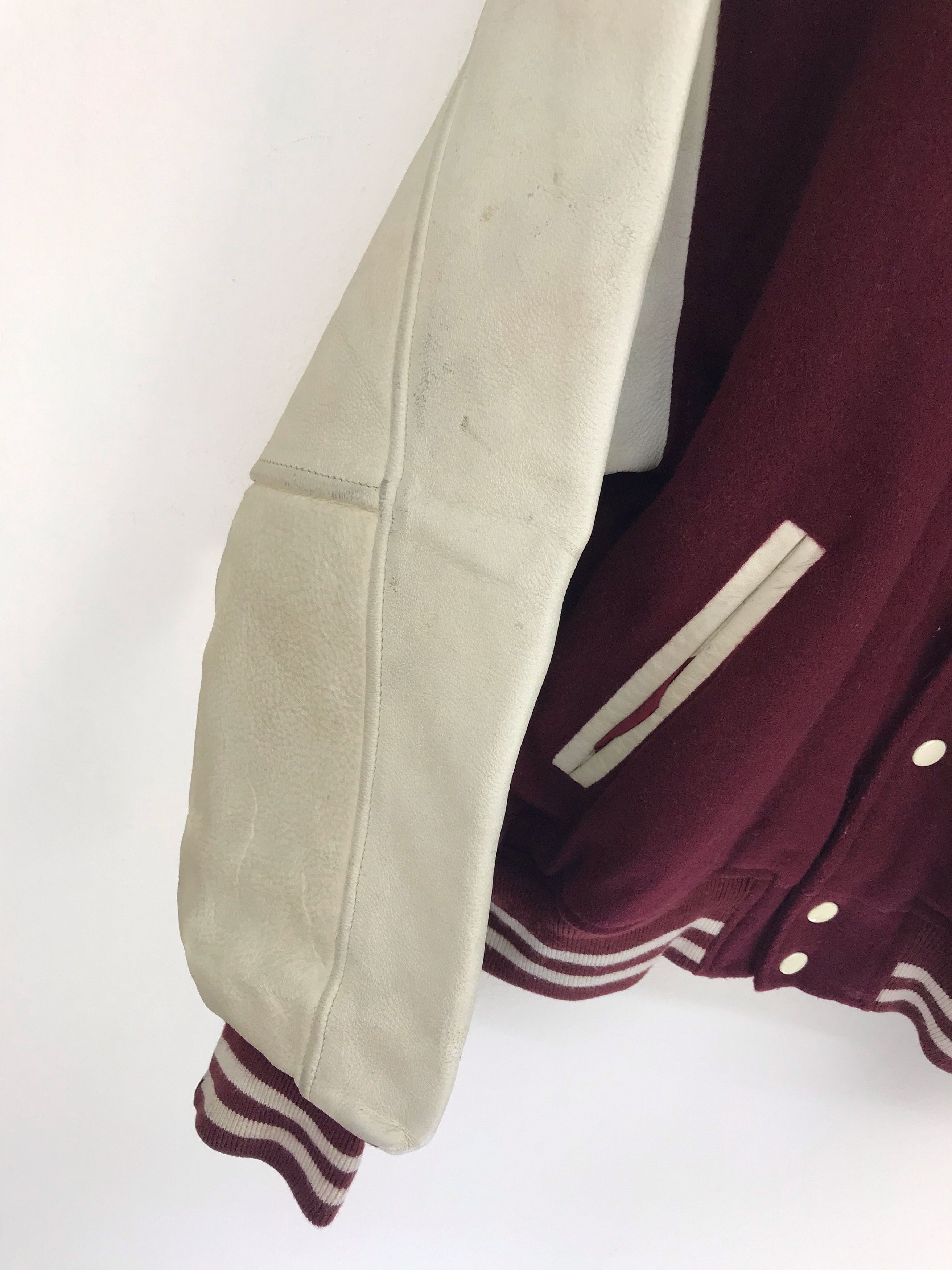 Japanese Brand Vintage NEO TOKYO Varsity Jacket Leather/Wool Size US M / EU 48-50 / 2 - 8 Thumbnail