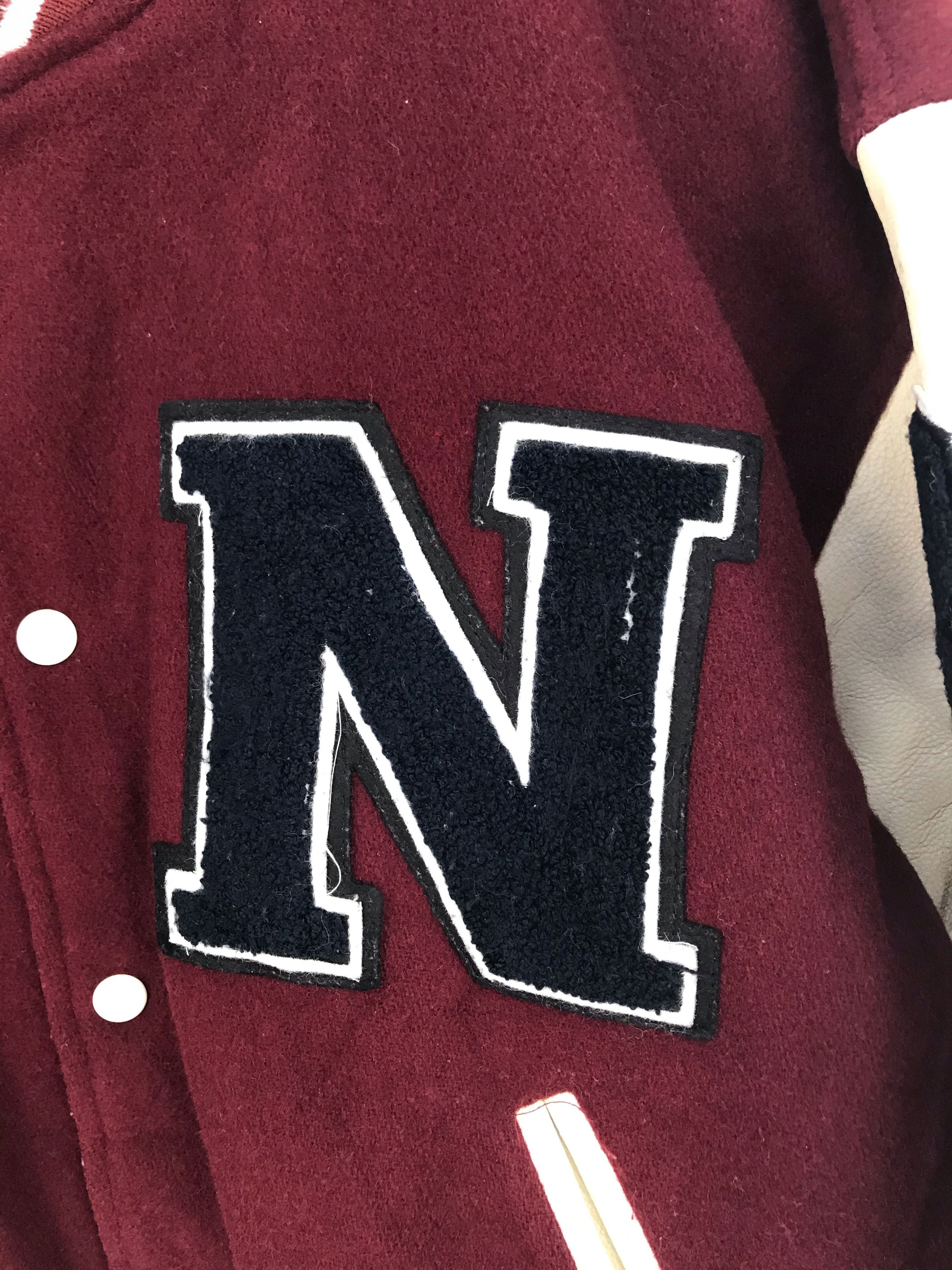 Japanese Brand Vintage NEO TOKYO Varsity Jacket Leather/Wool Size US M / EU 48-50 / 2 - 3 Thumbnail