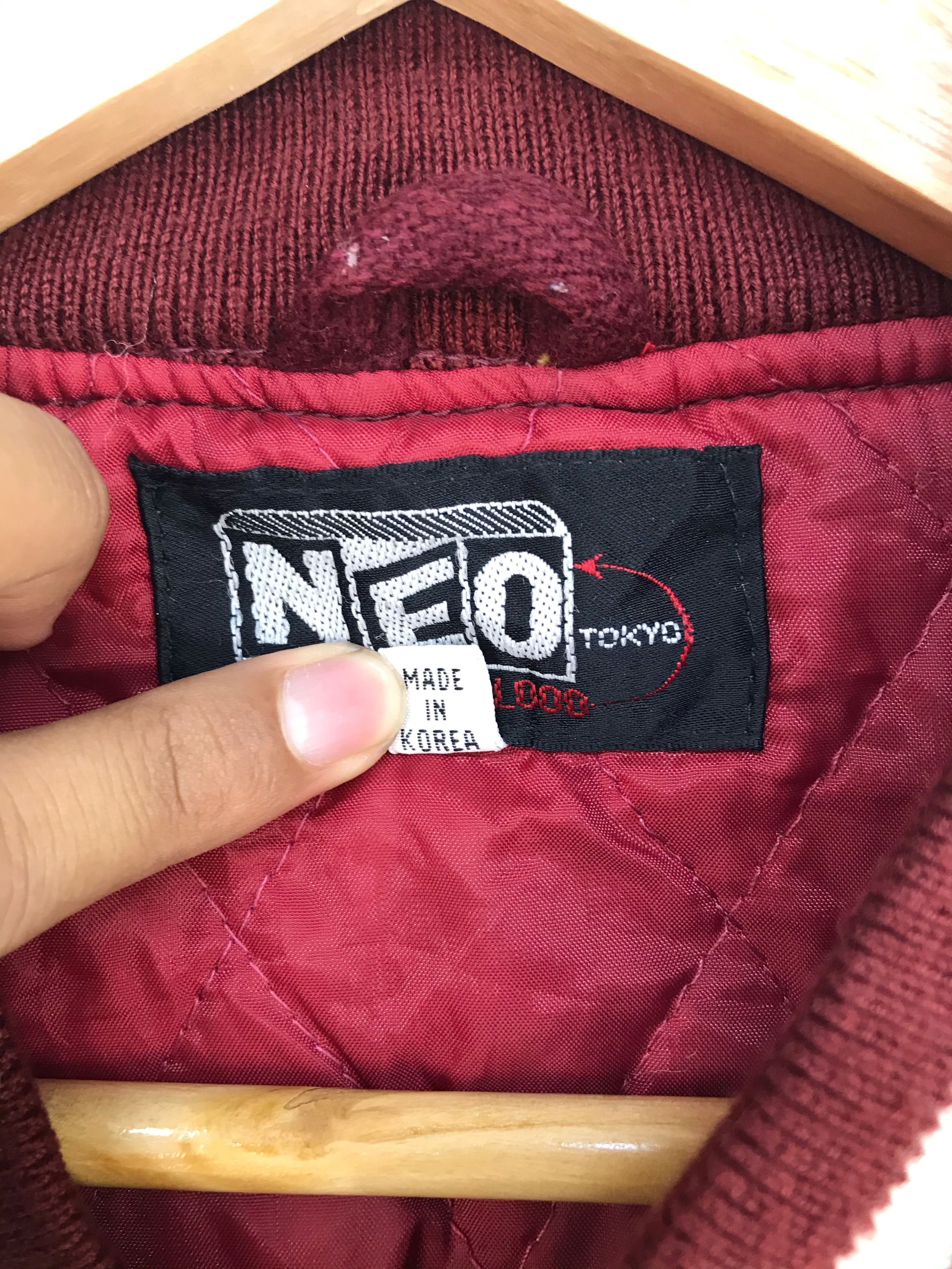 Japanese Brand Vintage NEO TOKYO Varsity Jacket Leather/Wool Size US M / EU 48-50 / 2 - 5 Thumbnail