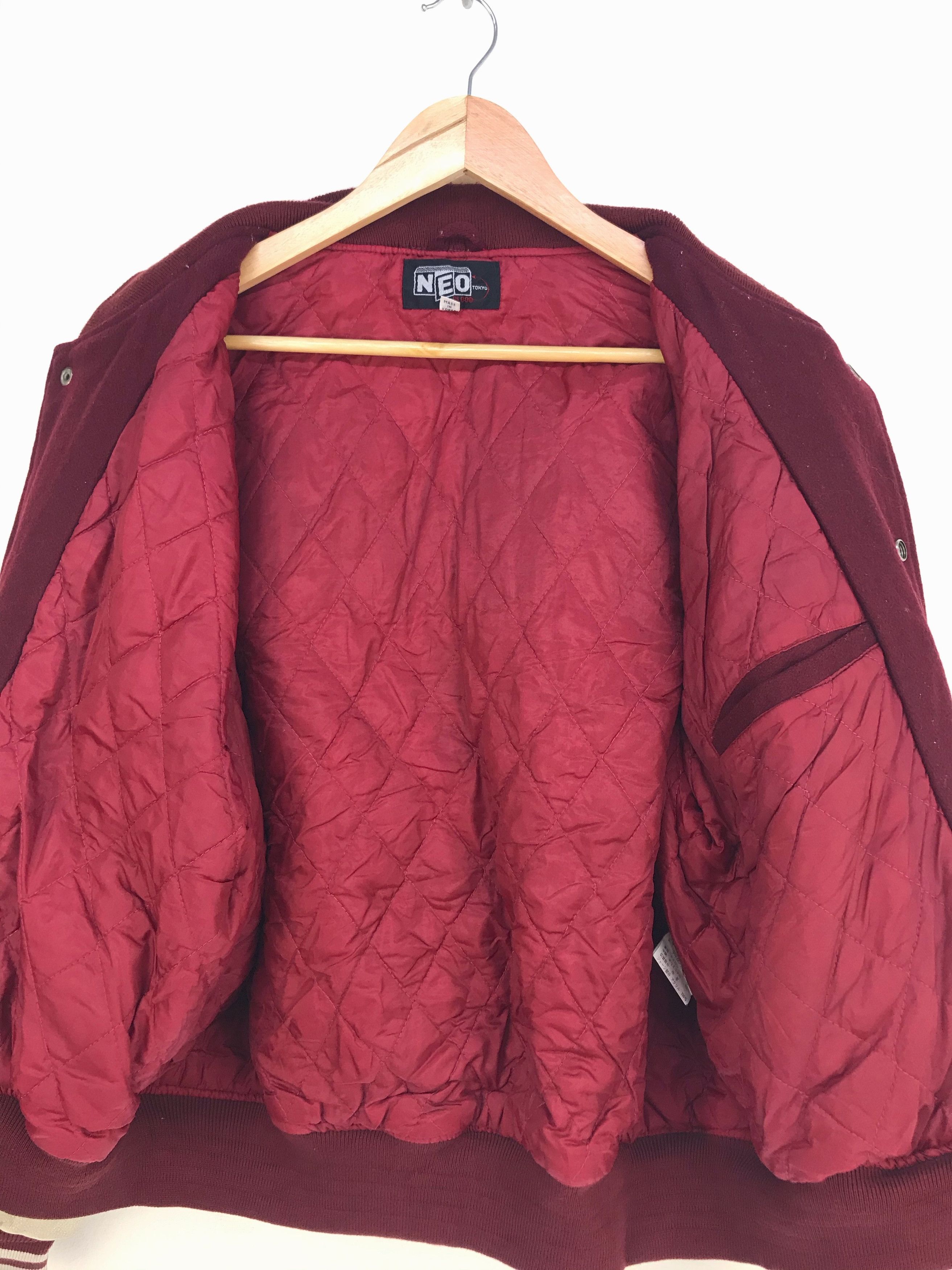 Japanese Brand Vintage NEO TOKYO Varsity Jacket Leather/Wool Size US M / EU 48-50 / 2 - 15 Thumbnail