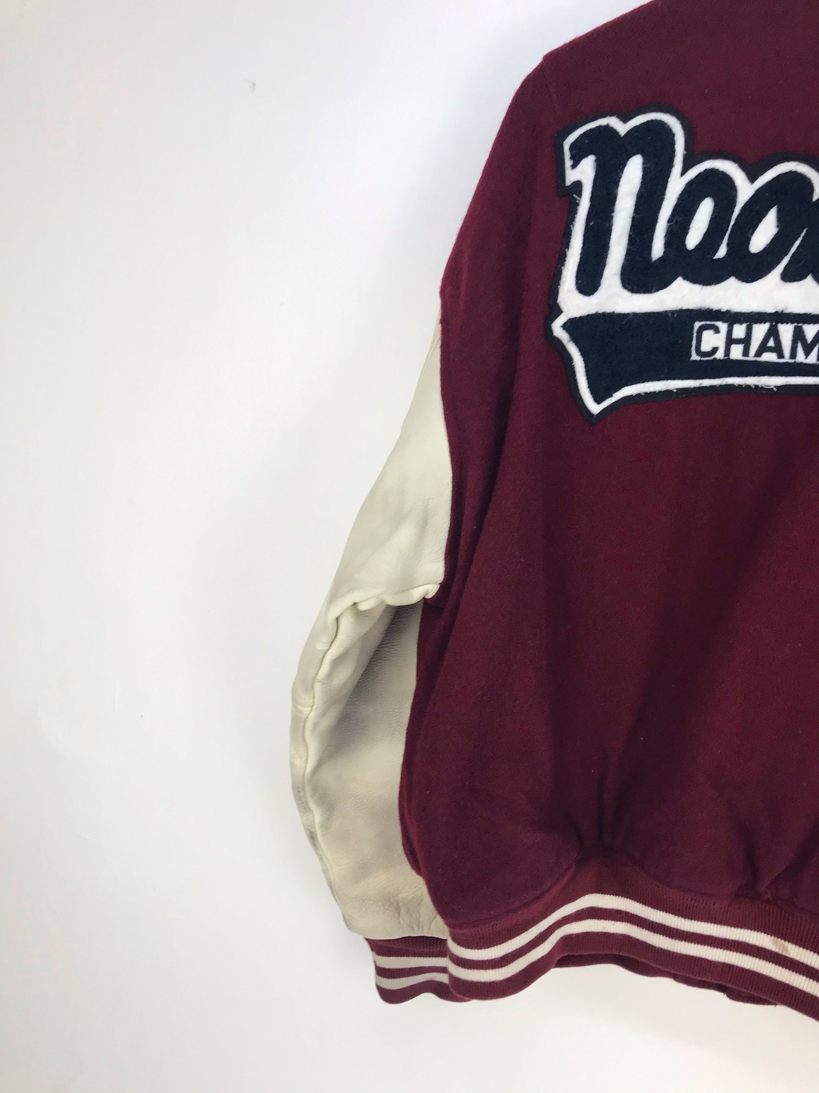 Japanese Brand Vintage NEO TOKYO Varsity Jacket Leather/Wool Size US M / EU 48-50 / 2 - 12 Thumbnail