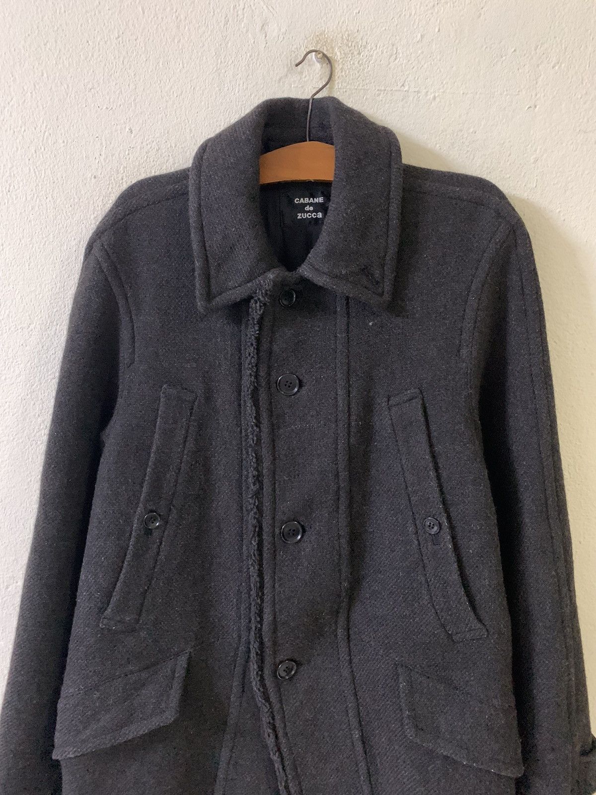 CABANE de ZUCCa Cabane De Zucca Nice Design Wool Jacket Size US M / EU 48-50 / 2 - 4 Thumbnail