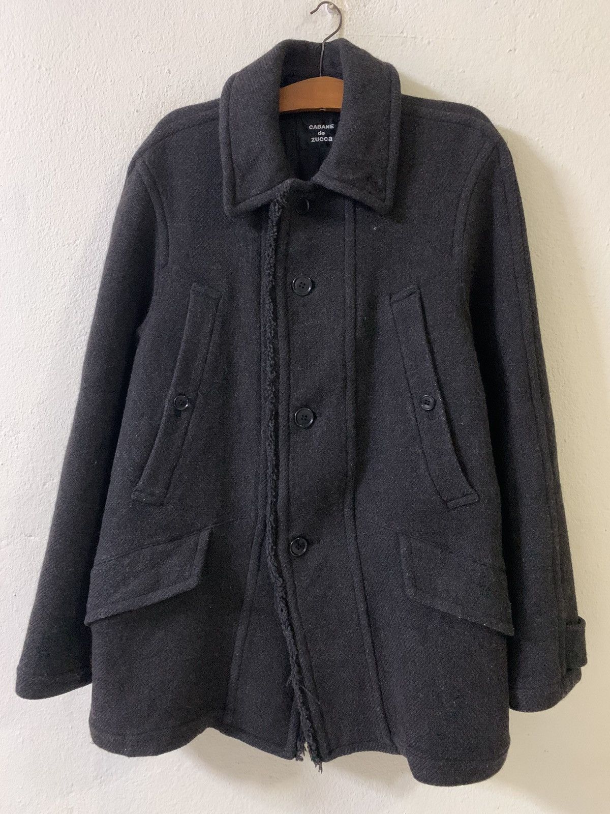 CABANE de ZUCCa Cabane De Zucca Nice Design Wool Jacket Size US M / EU 48-50 / 2 - 1 Thumbnail