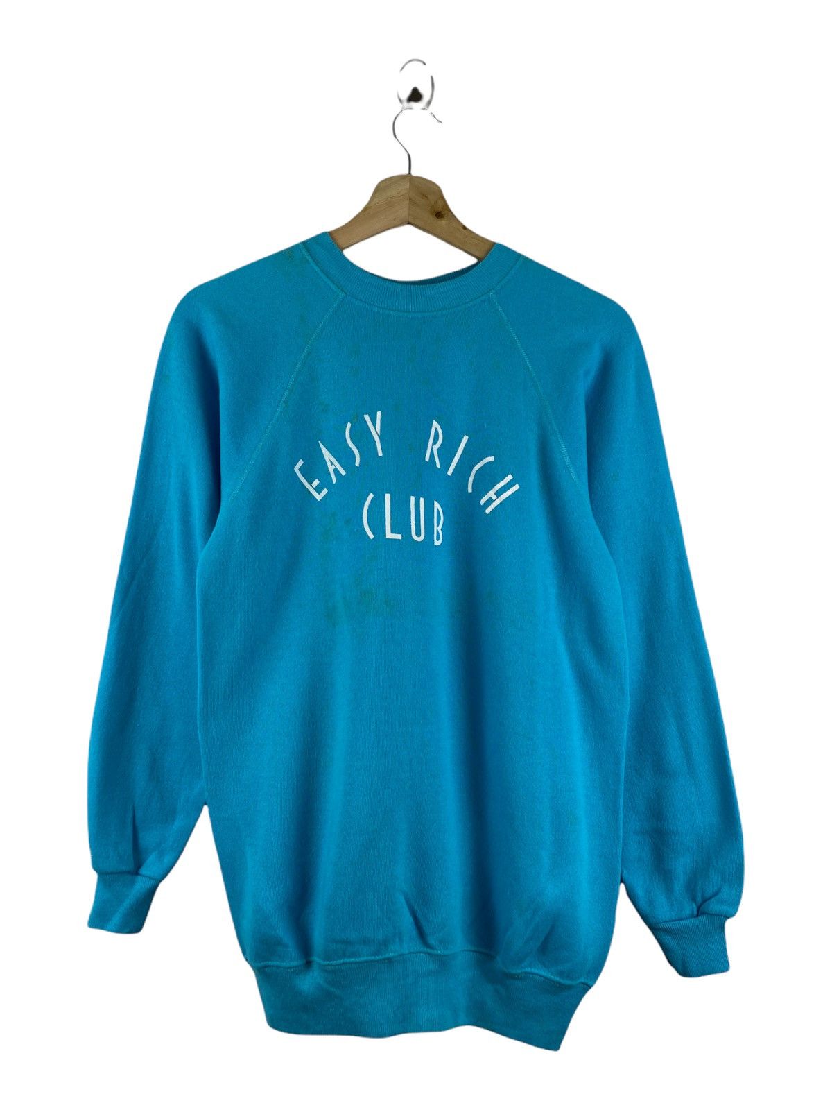 Vintage Vintage easy rich club sweatshirt Size US S / EU 44-46 / 1 - 2 Thumbnail