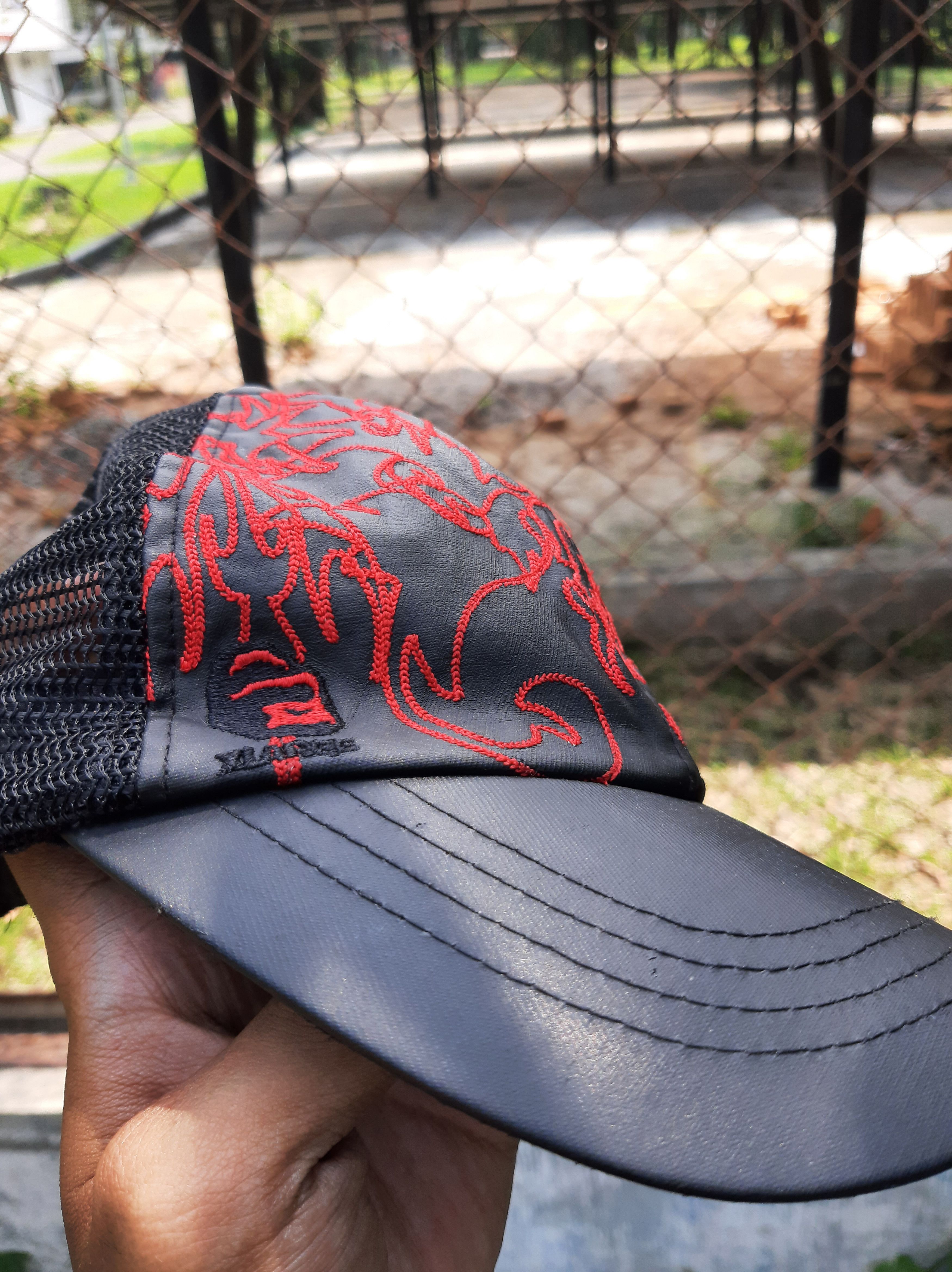 Affliction × If Six Was Nine × Xlarge Vintage Rare Xlarge Streetwear Brand Leather Trucker Hat Size ONE SIZE - 6 Thumbnail