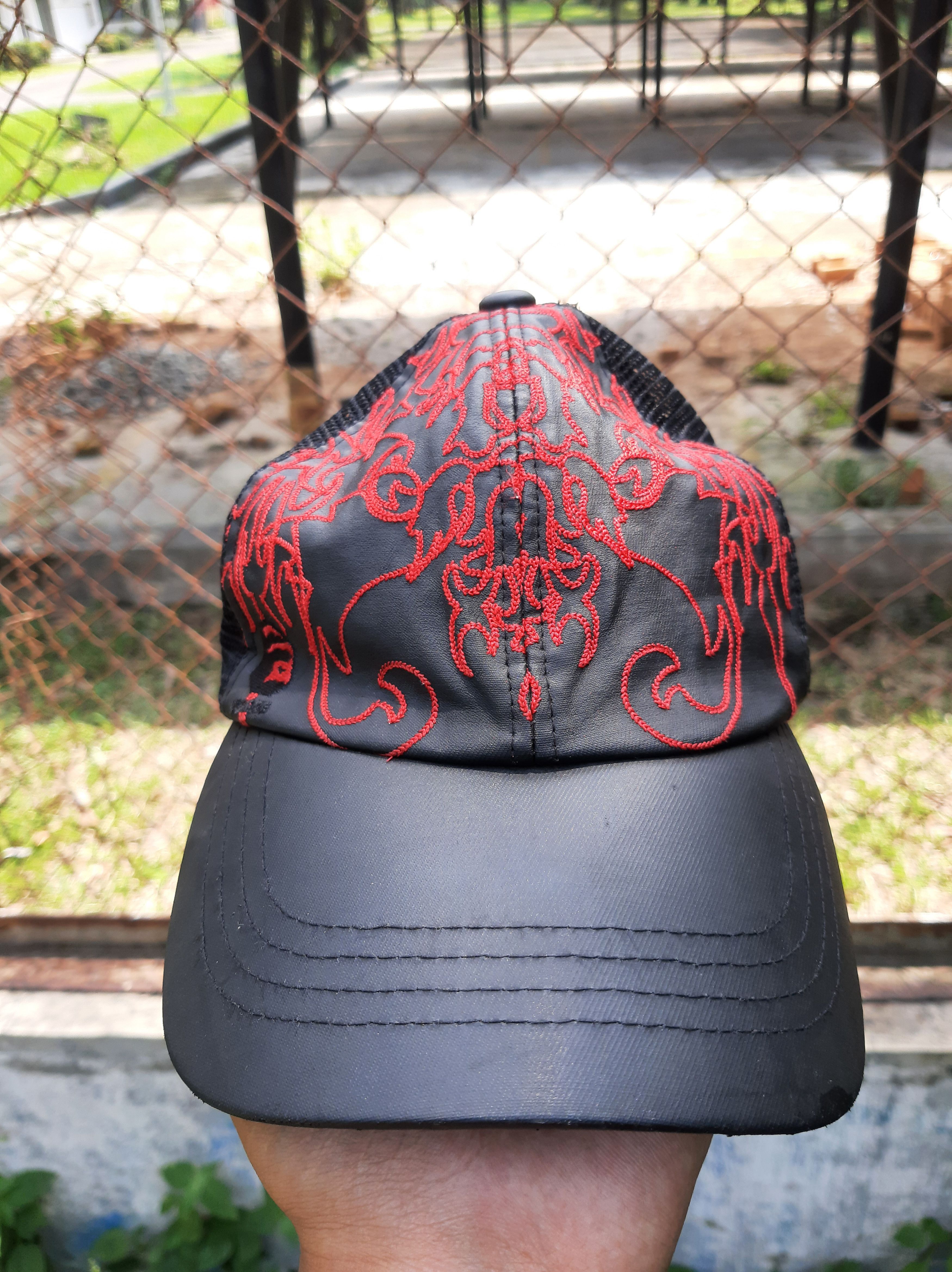 Affliction × If Six Was Nine × Xlarge Vintage Rare Xlarge Streetwear Brand Leather Trucker Hat Size ONE SIZE - 1 Thumbnail