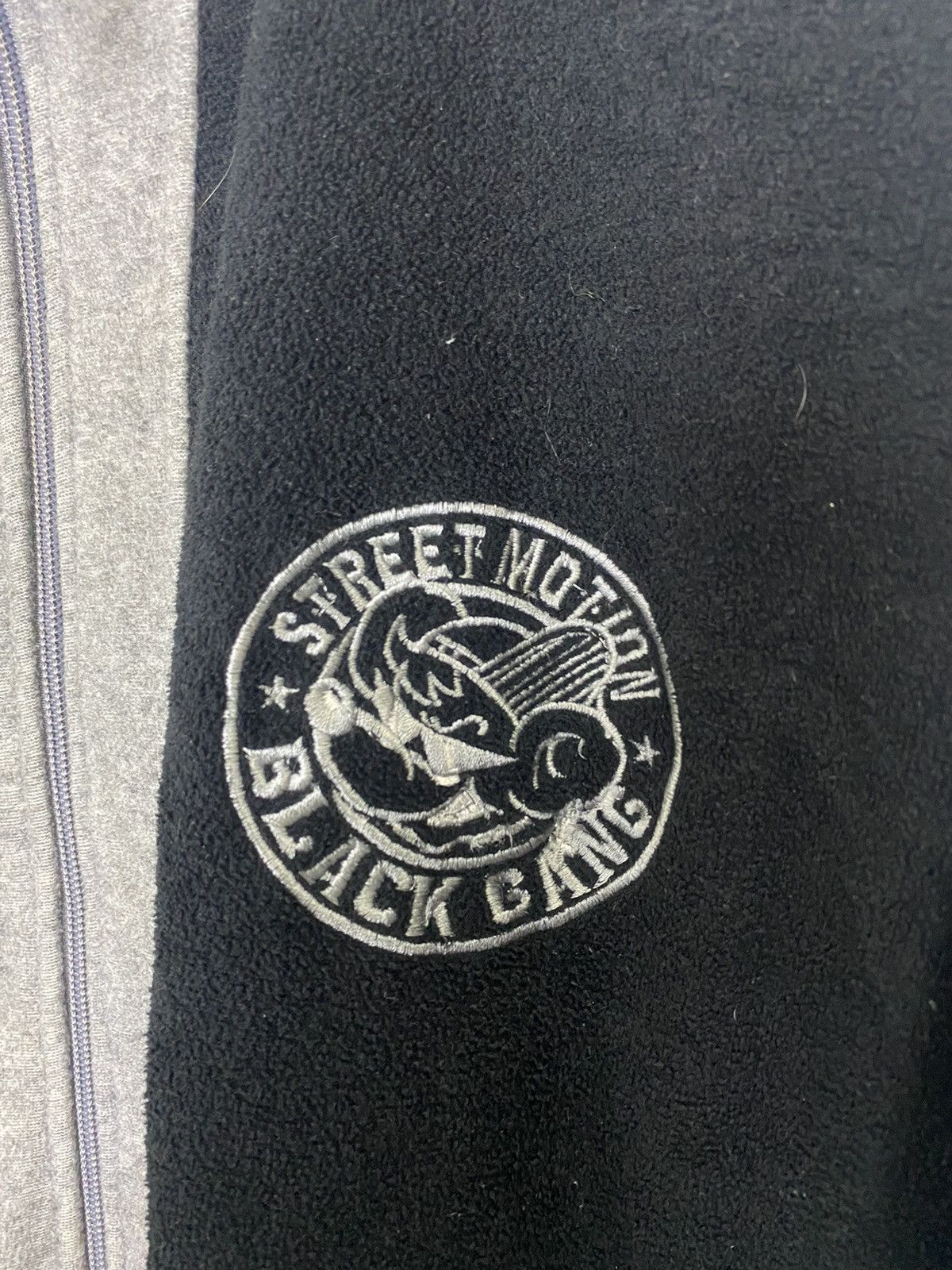 Japanese Brand STREET MOTION BLACK GANG FLEECE SWEATER-GK120 Size US XL / EU 56 / 4 - 5 Thumbnail