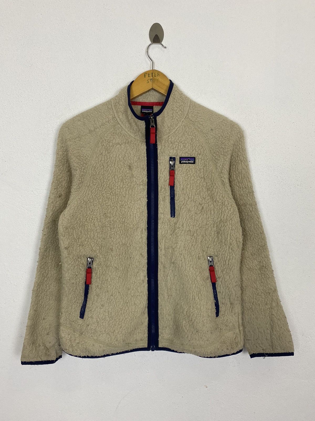 Patagonia Vintage Patagonia deep pile Fleece Zip up jacket -GK125 Size US S / EU 44-46 / 1 - 2 Thumbnail