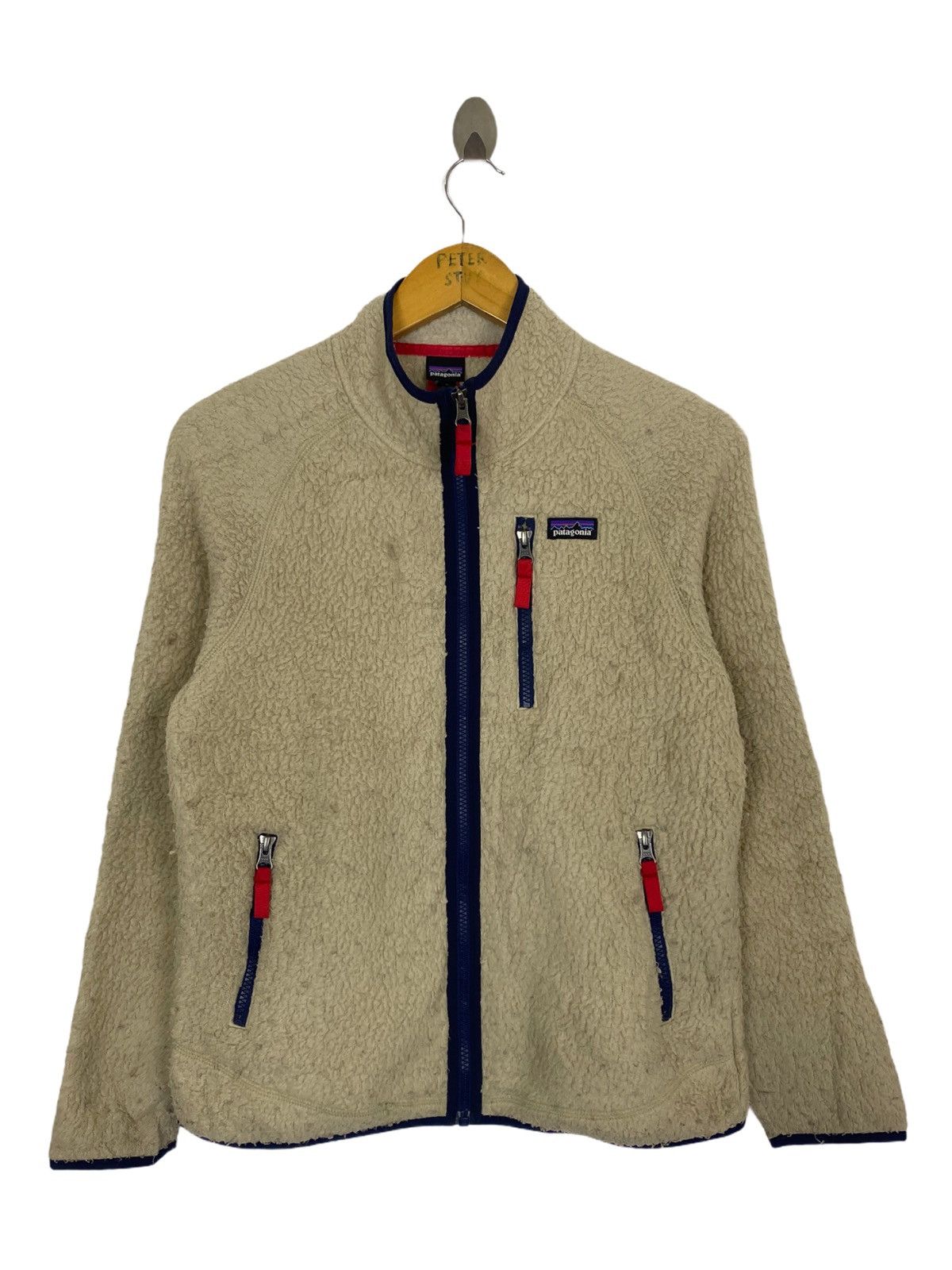 Patagonia Vintage Patagonia deep pile Fleece Zip up jacket -GK125 Size US S / EU 44-46 / 1 - 1 Thumbnail