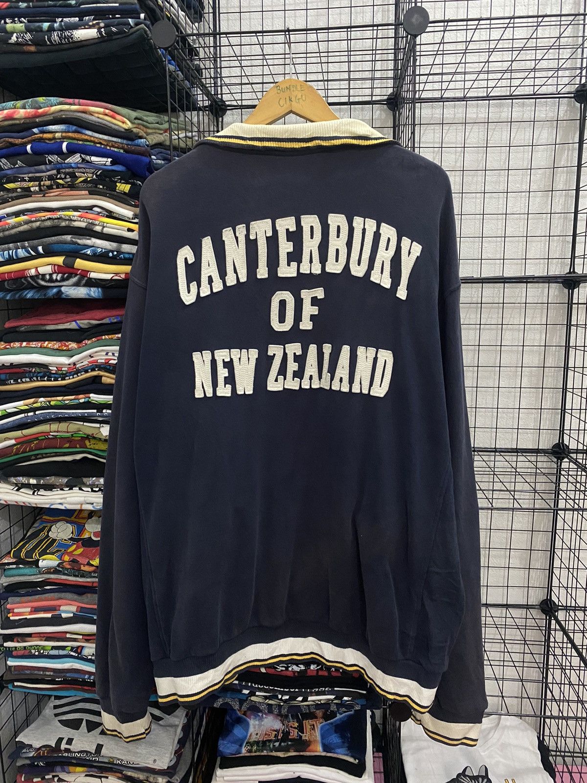 Canterbury of New Zealand × MLB × Vintage VINTAGE CANTERBURY OF NEW ZEALAND SWEATER BIG LOGO Size US XXL / EU 58 / 5 - 1 Thumbnail