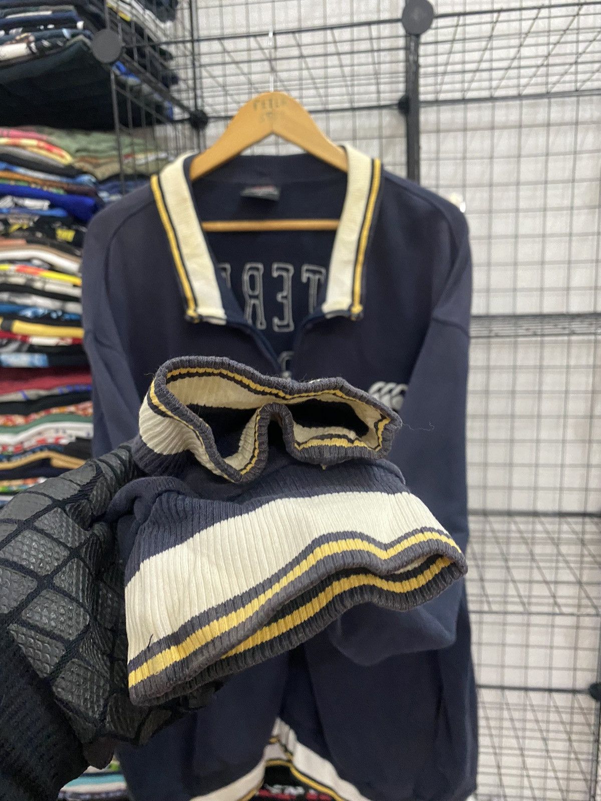 Canterbury of New Zealand × MLB × Vintage VINTAGE CANTERBURY OF NEW ZEALAND SWEATER BIG LOGO Size US XXL / EU 58 / 5 - 4 Thumbnail