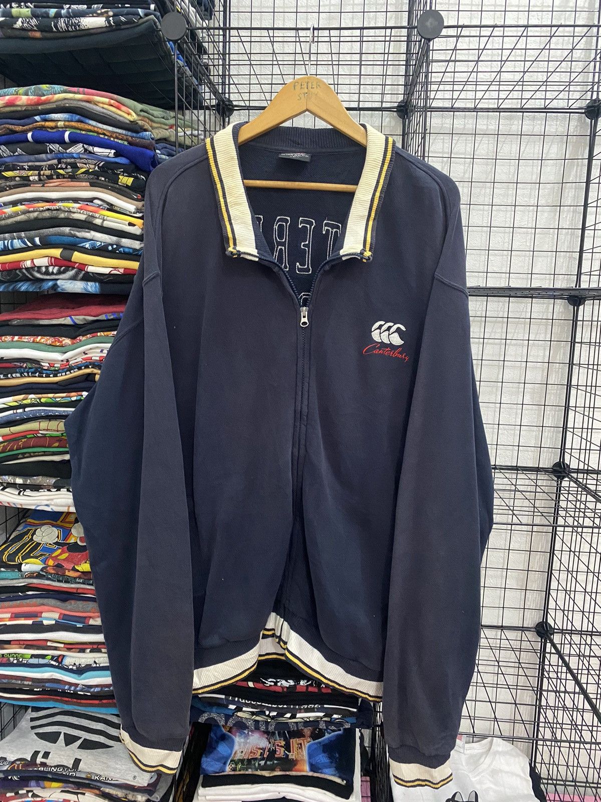 Canterbury of New Zealand × MLB × Vintage VINTAGE CANTERBURY OF NEW ZEALAND SWEATER BIG LOGO Size US XXL / EU 58 / 5 - 2 Thumbnail