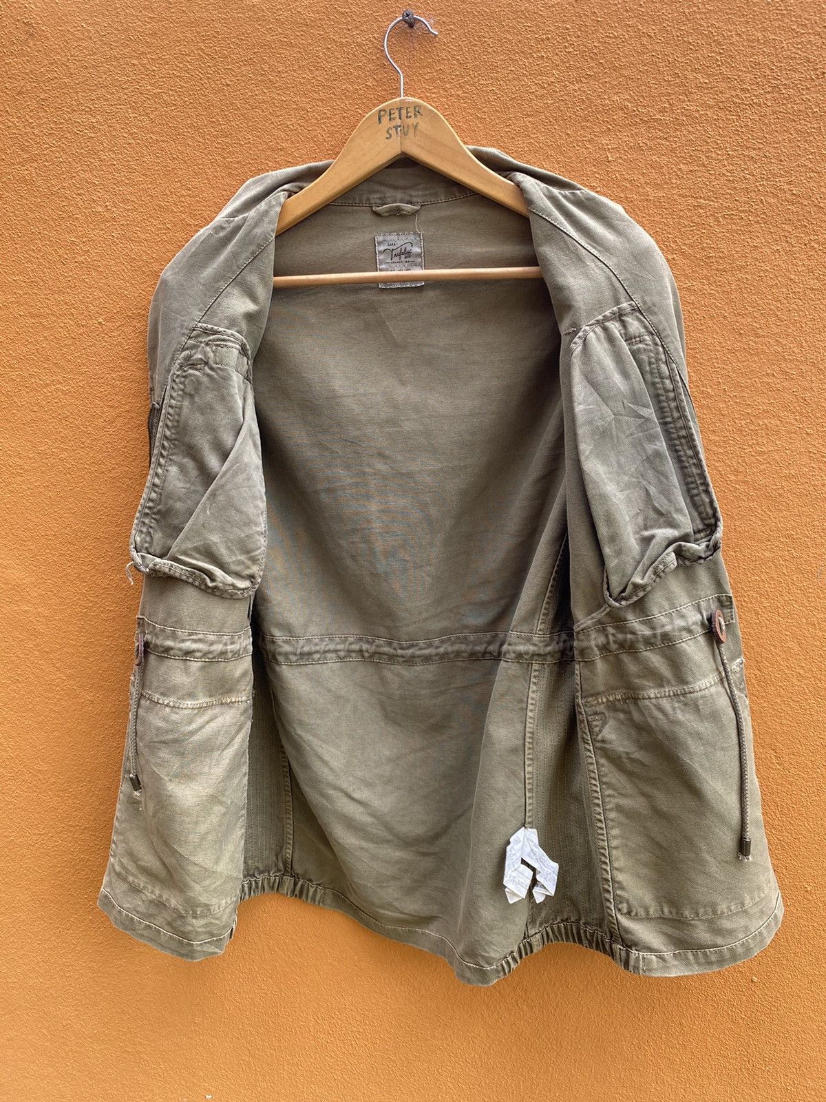 Japanese Brand × Zara ORIGINAL ZARA LIGHT JACKET FULLZIPPER ARMY STYLE DESIGN Size US M / EU 48-50 / 2 - 9 Thumbnail