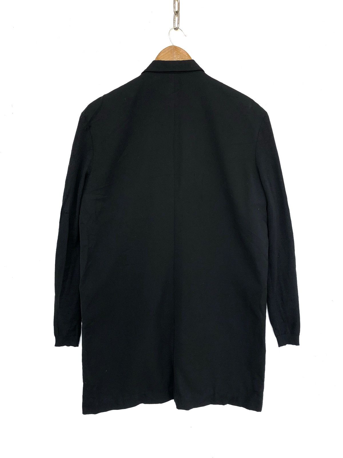 Yohji Yamamoto GRAIL🔥OG Yohji Yamamoto Hybrid Arm Wool Overcoat Size US M / EU 48-50 / 2 - 7 Thumbnail