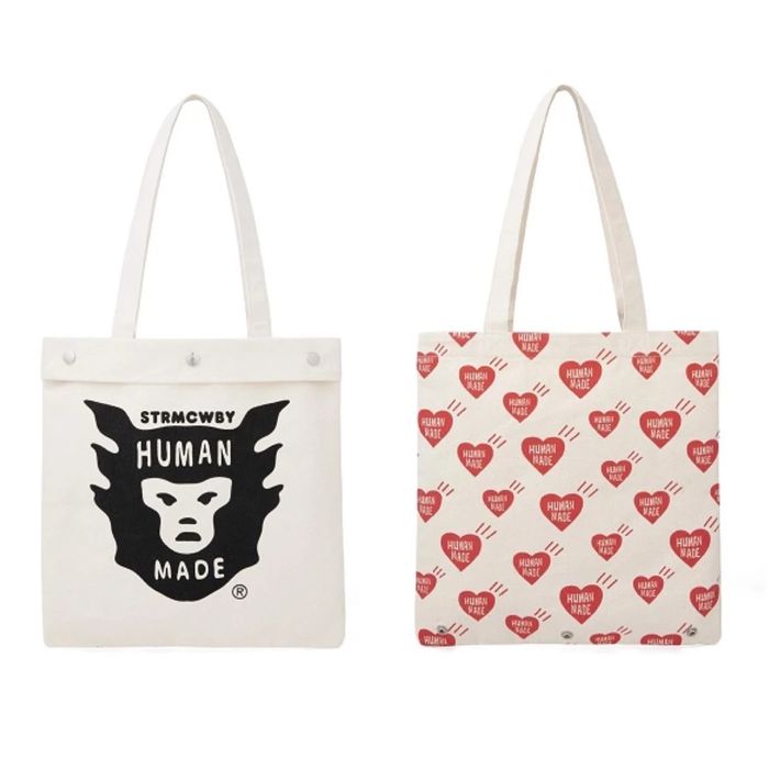 Human Made DS! Human Made Shoulder Bag Heart Logo Tote girls don't