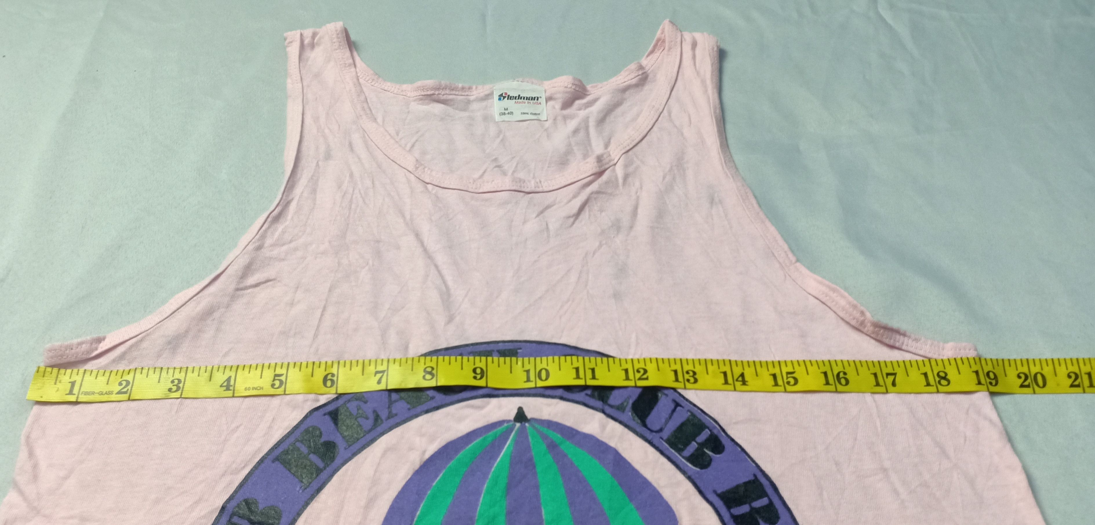 Vintage Vintage 80s Beach Club Sleeveless Stedman USA Size US M / EU 48-50 / 2 - 8 Thumbnail