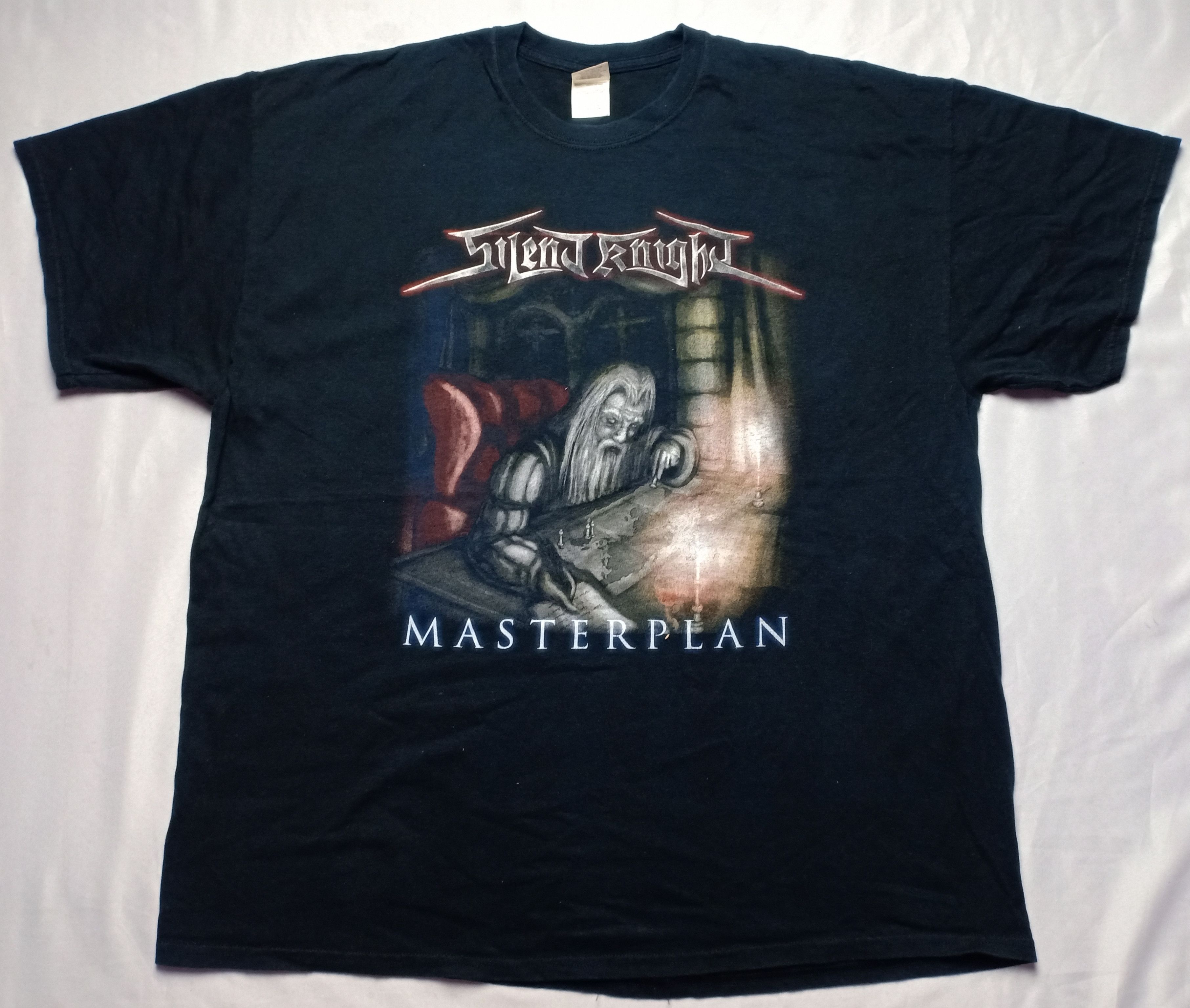 Band Tees Band Silent Knight Masterplan Metal Hardcore Tee Size US XXL / EU 58 / 5 - 2 Thumbnail