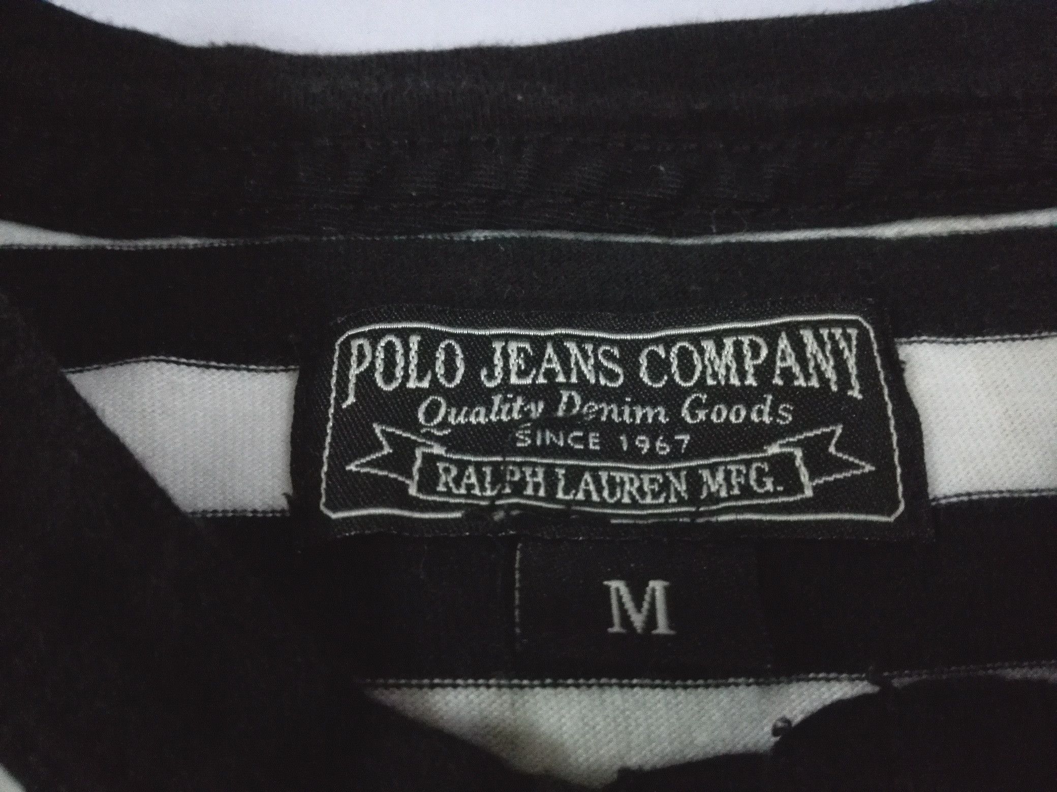Lauren Ralph Lauren RL 67 POLO JEANS COMPANY RALPH LAUREN CO STRIPED Tee Size M / US 6-8 / IT 42-44 - 3 Thumbnail