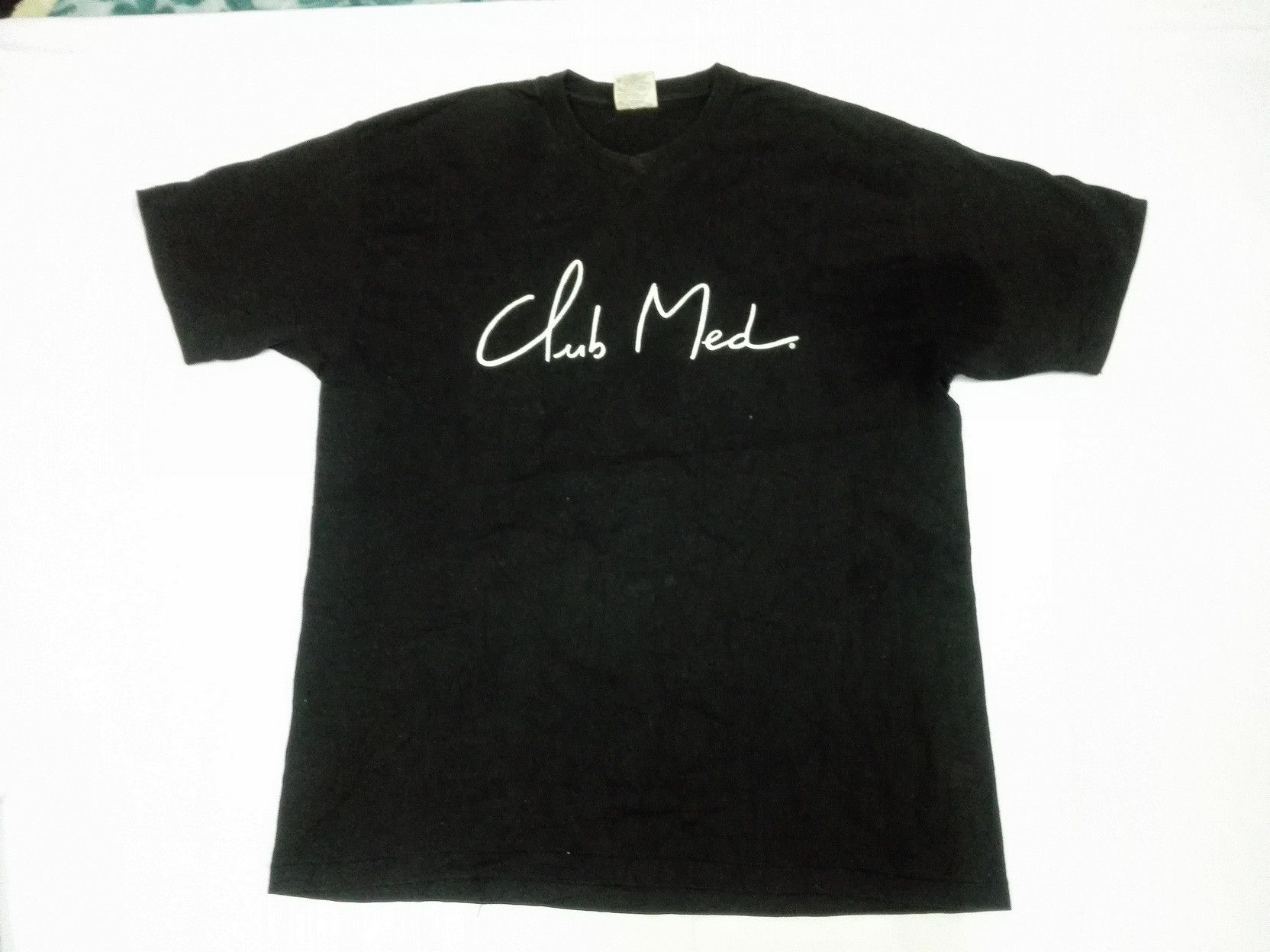 Hanes Vintage 80s CLUB MED Promo Tee Usa Single Stitch Size US L / EU 52-54 / 3 - 1 Thumbnail