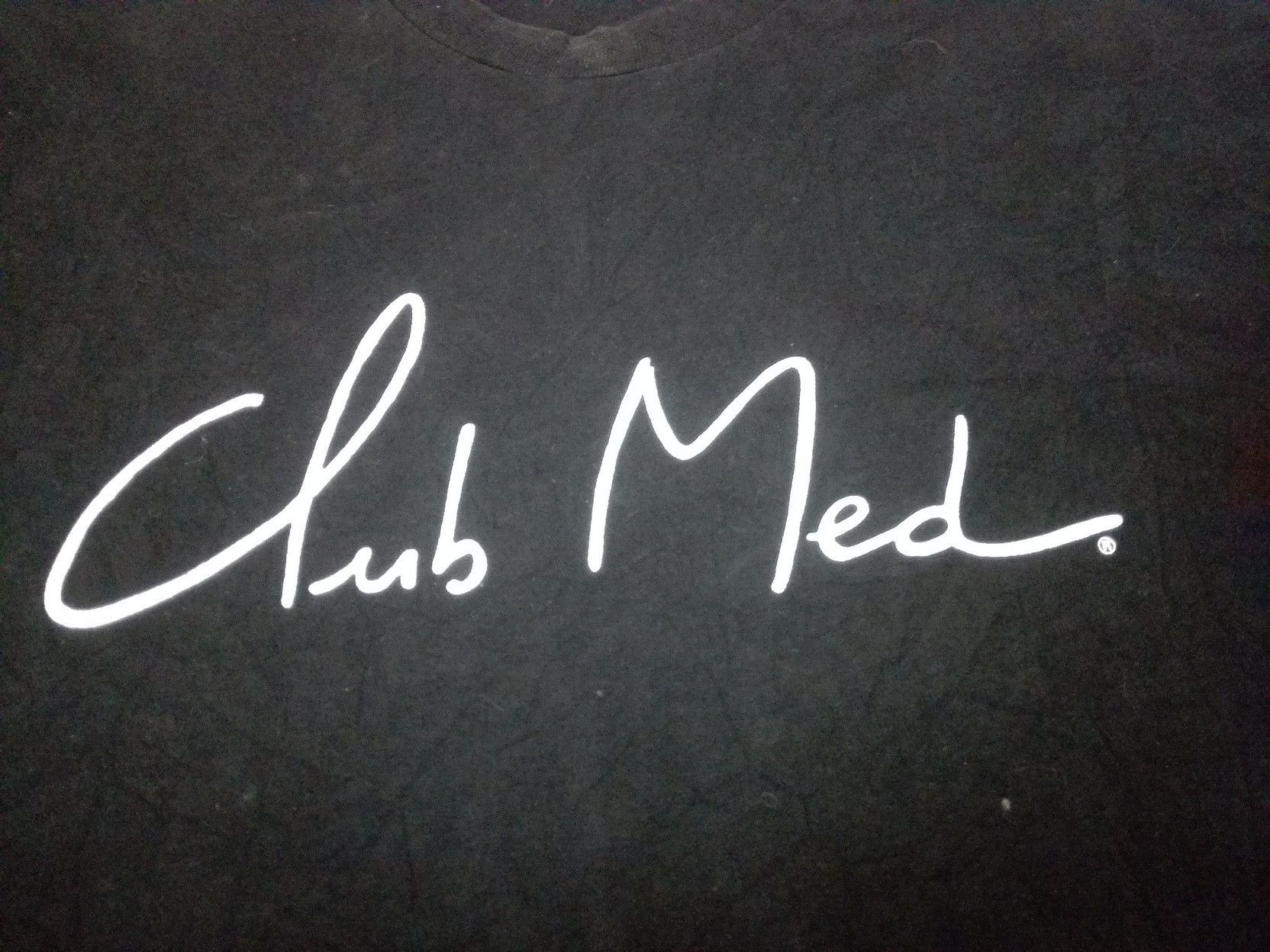 Hanes Vintage 80s CLUB MED Promo Tee Usa Single Stitch Size US L / EU 52-54 / 3 - 2 Thumbnail