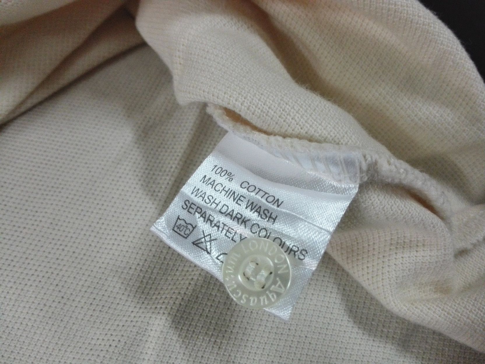 Aquascutum × Designer AQUASCUTUM OF LONDON POLO TEE SHIRT Size US S / EU 44-46 / 1 - 5 Thumbnail