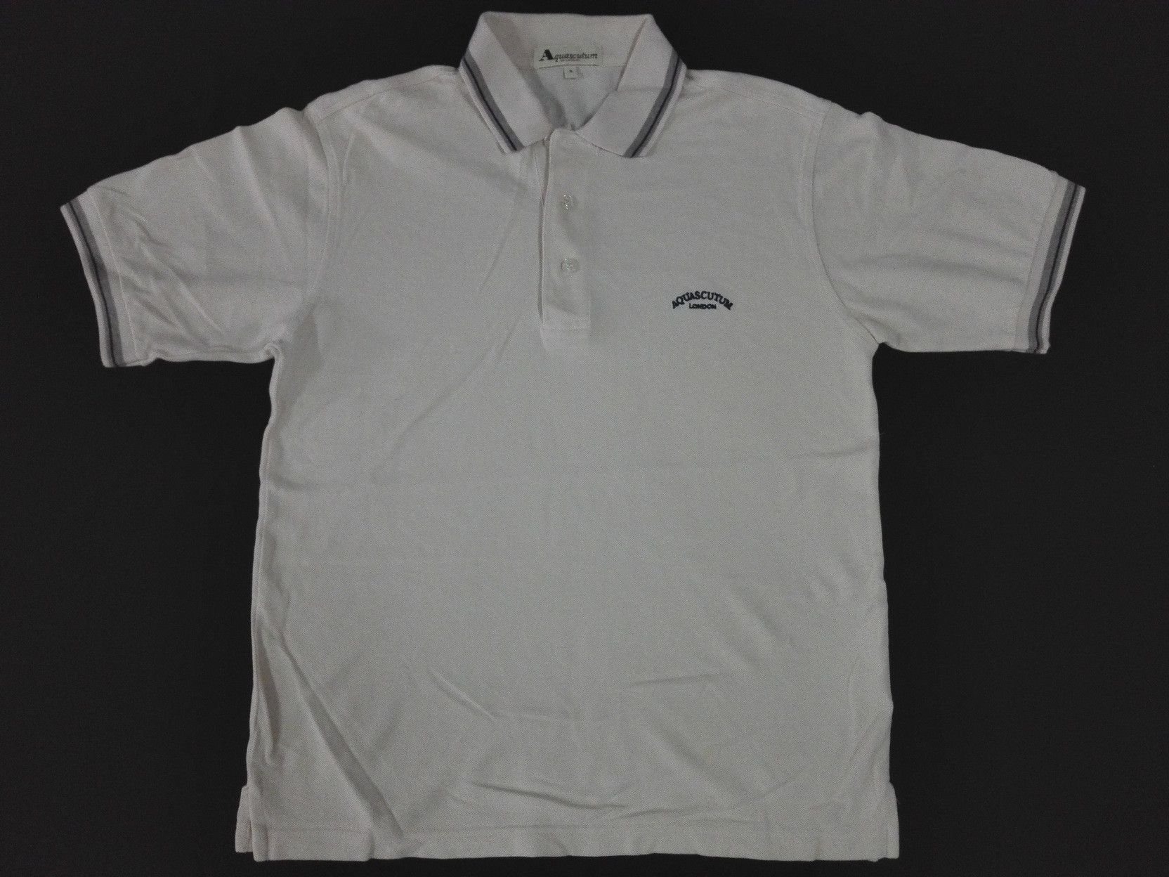 Aquascutum × Designer AQUASCUTUM OF LONDON POLO TEE SHIRT Size US S / EU 44-46 / 1 - 1 Thumbnail