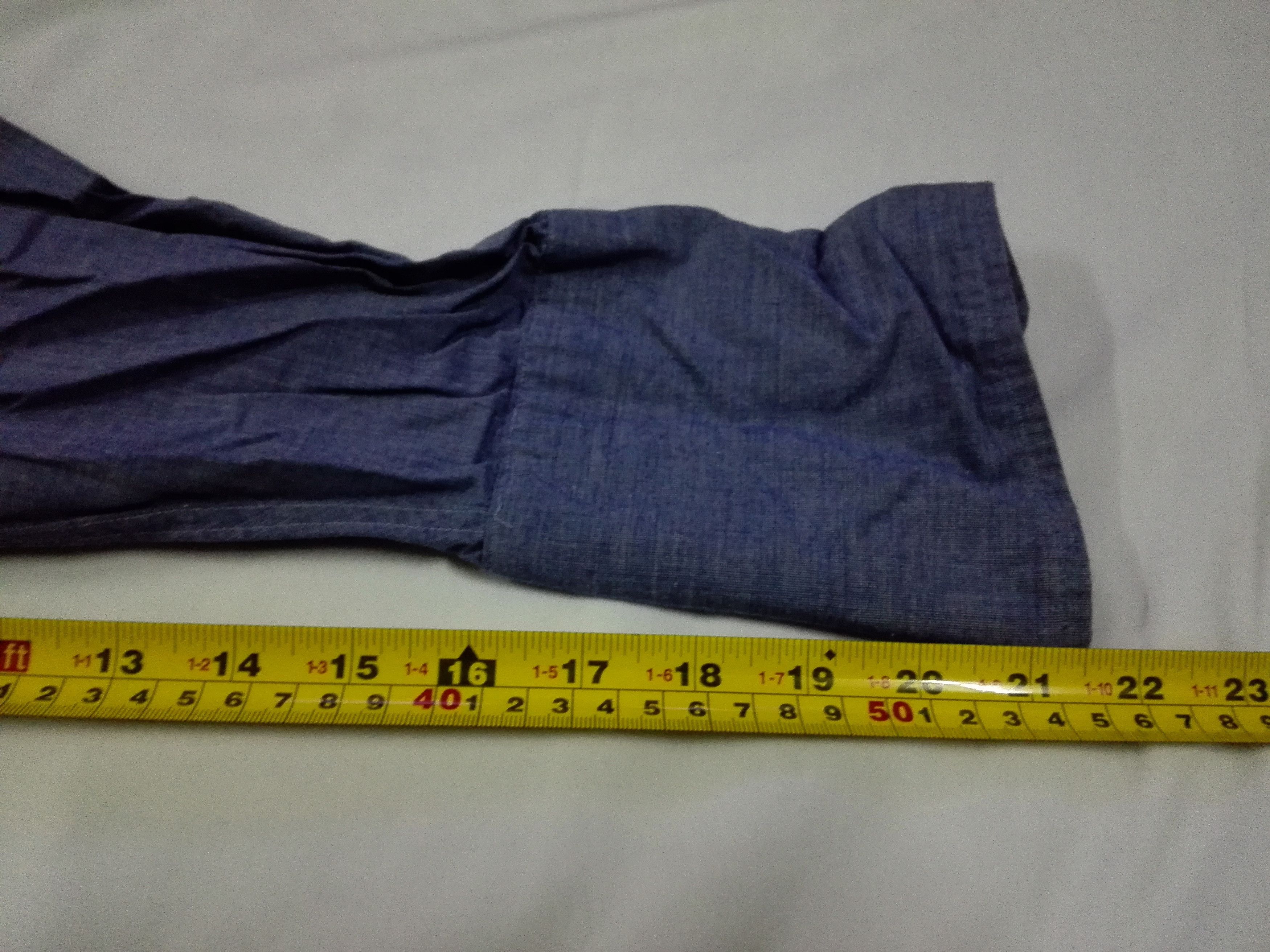 Tommy Hilfiger TOMMY HILFIGER POPUN Button Up Big Size Shirt Baggy Size US XXL / EU 58 / 5 - 6 Thumbnail