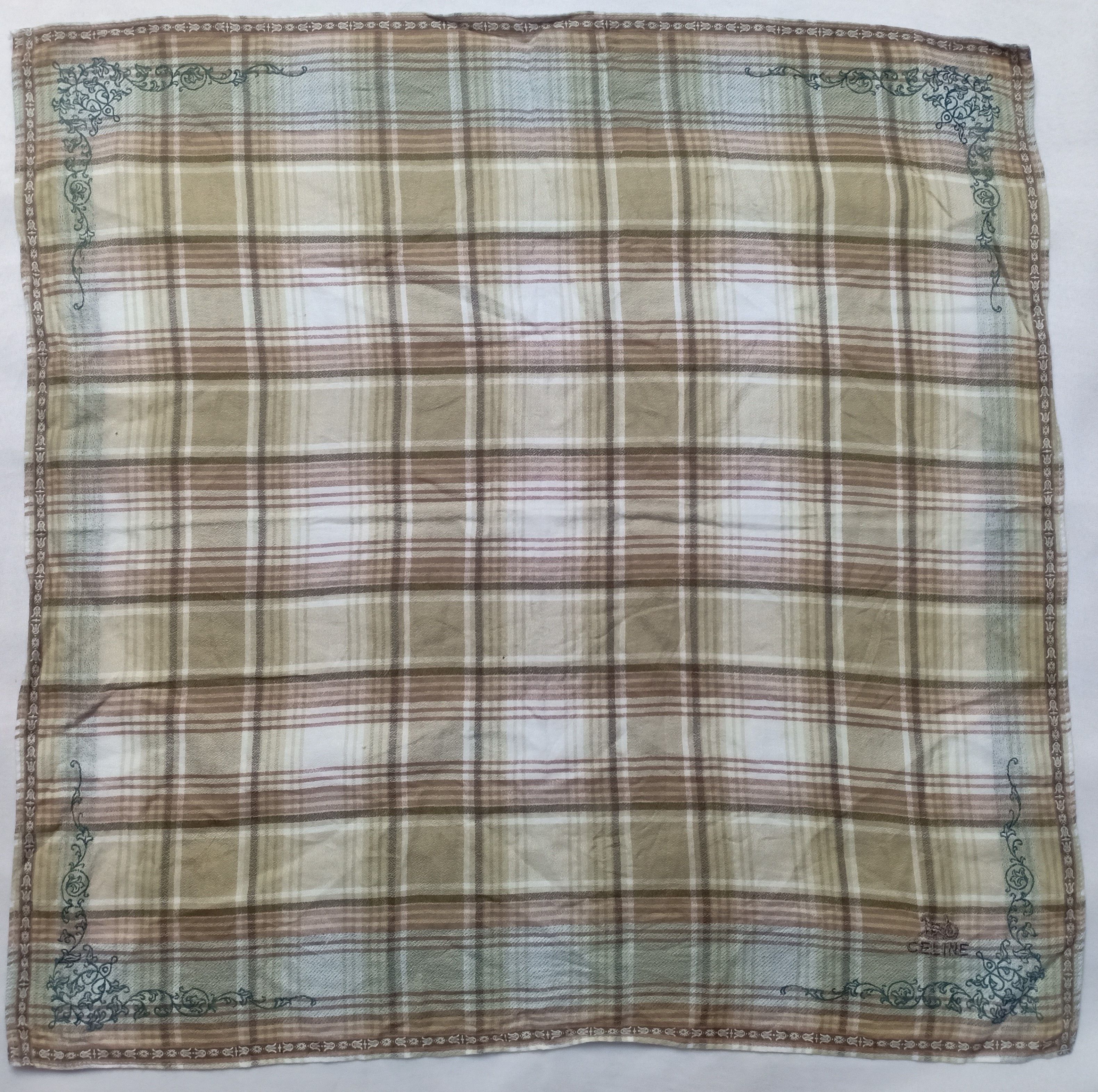 Celine Celine Bandana Pocketsquare / handkerchief / Scarf Size ONE SIZE - 2 Thumbnail